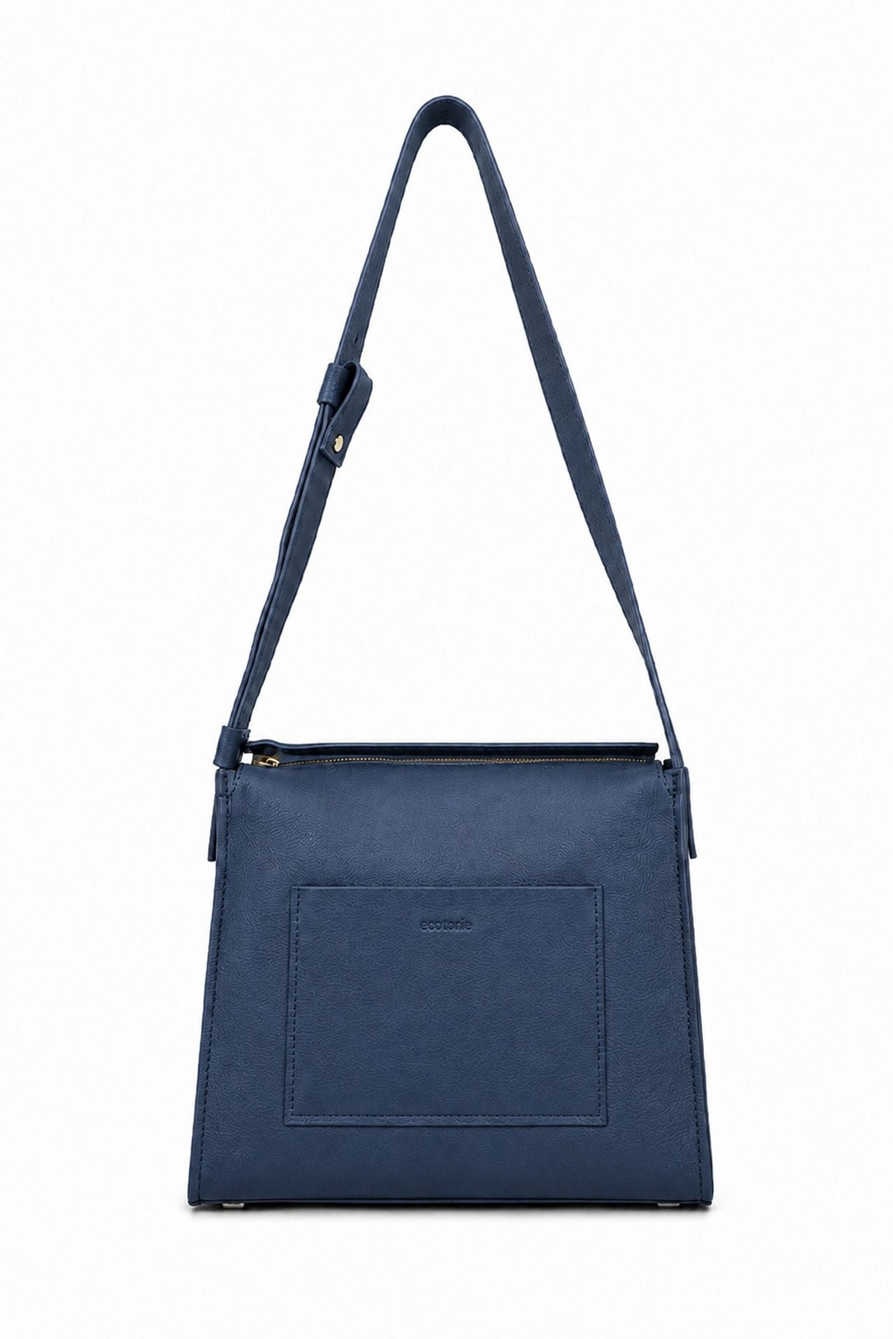 Ecotorie Eleanor Leather Crossbody Bag Midnight