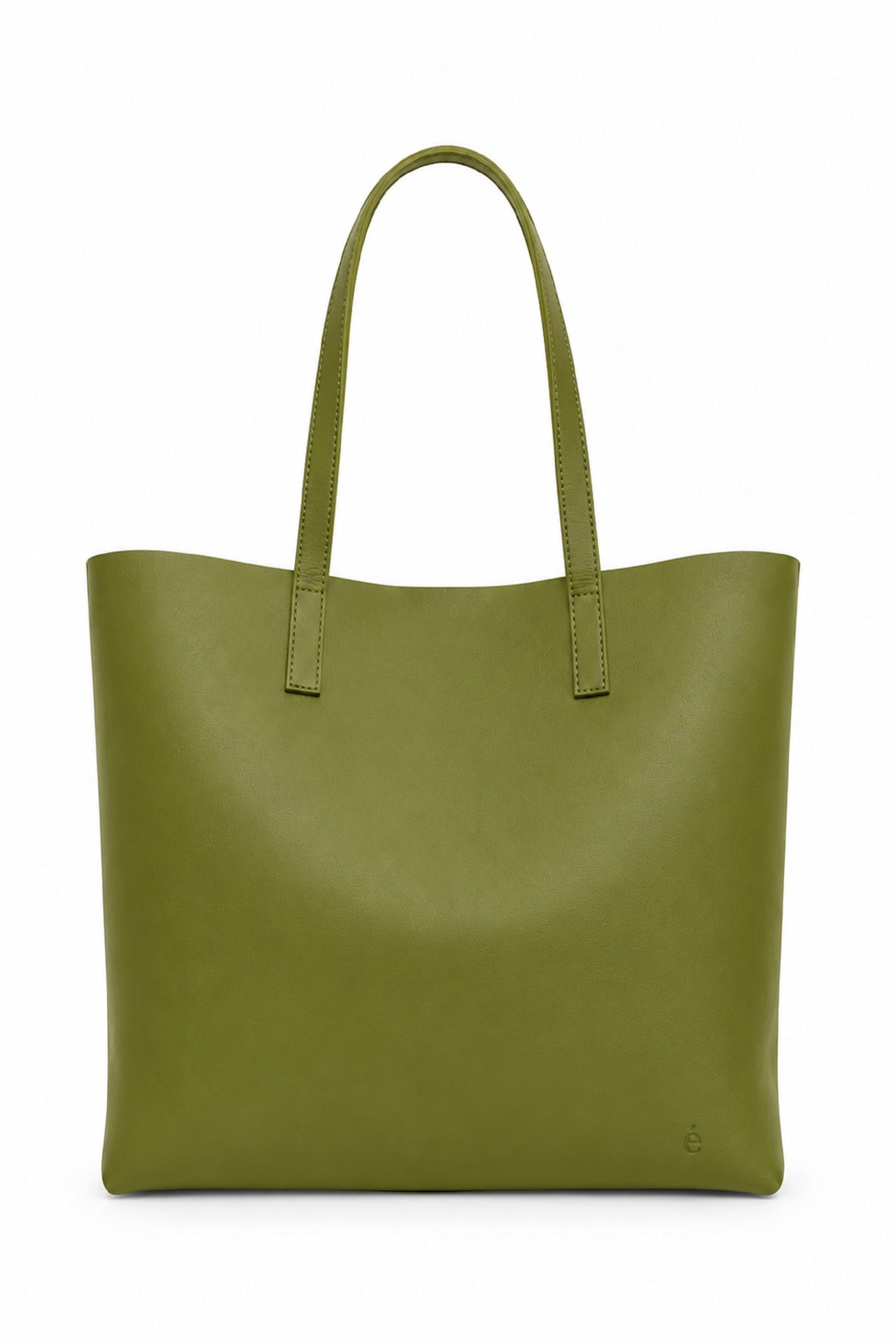 Ecotorie Agatha Leather Tote Bag Sea Kelp