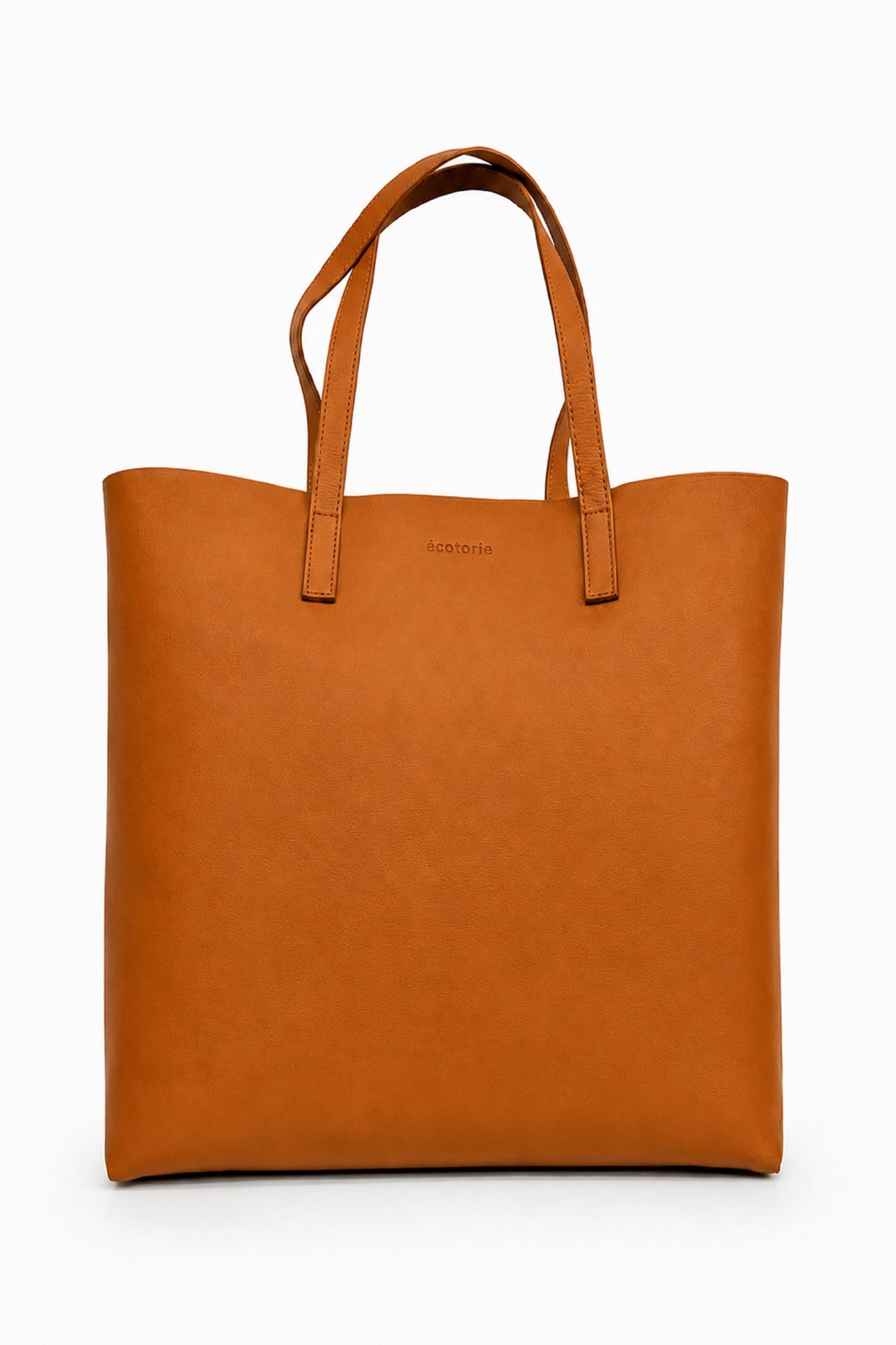 Ecotorie Agatha Leather Tote Bag Caramel