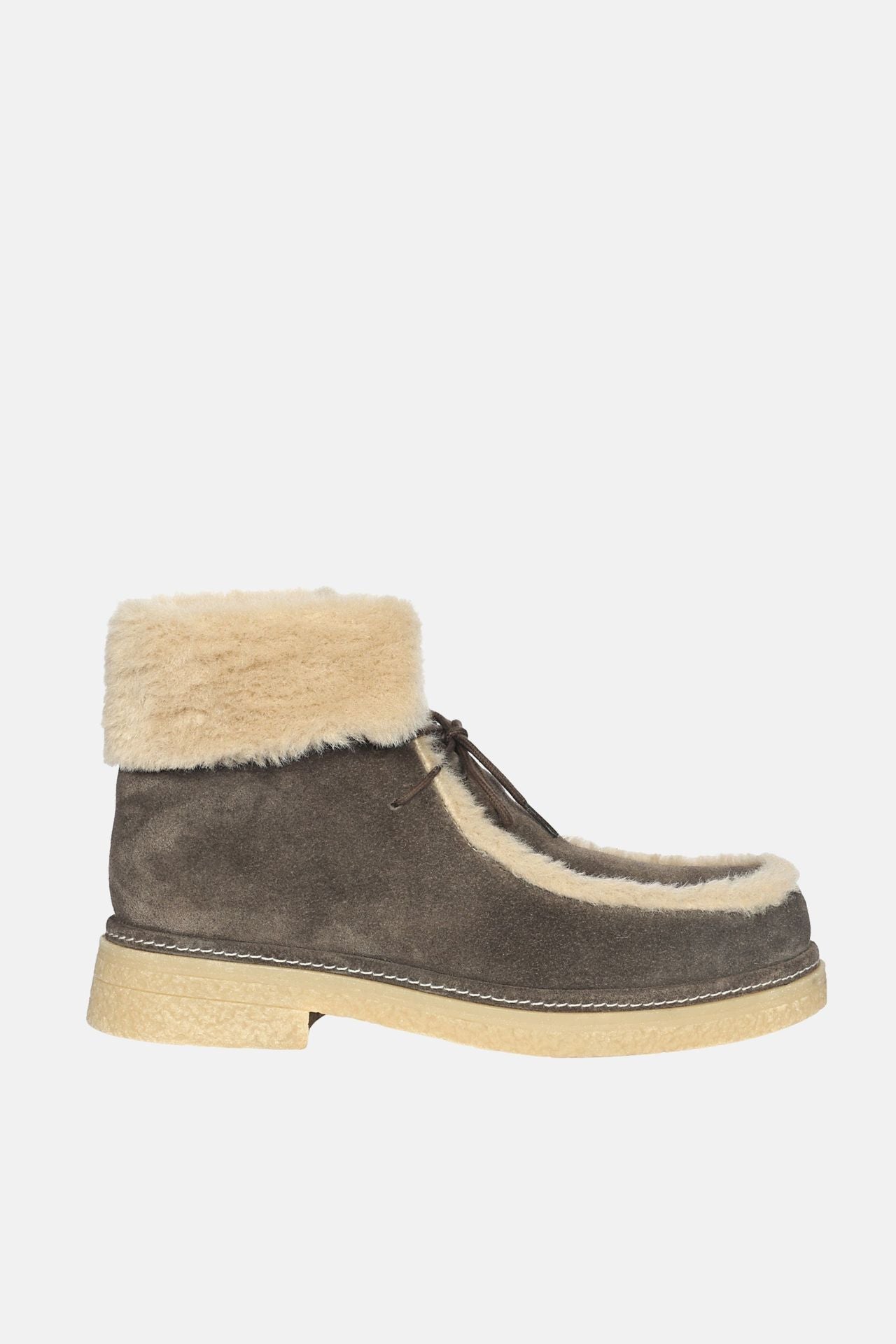 Jelavu Bari -  Suede & Shearling Ankle Boots