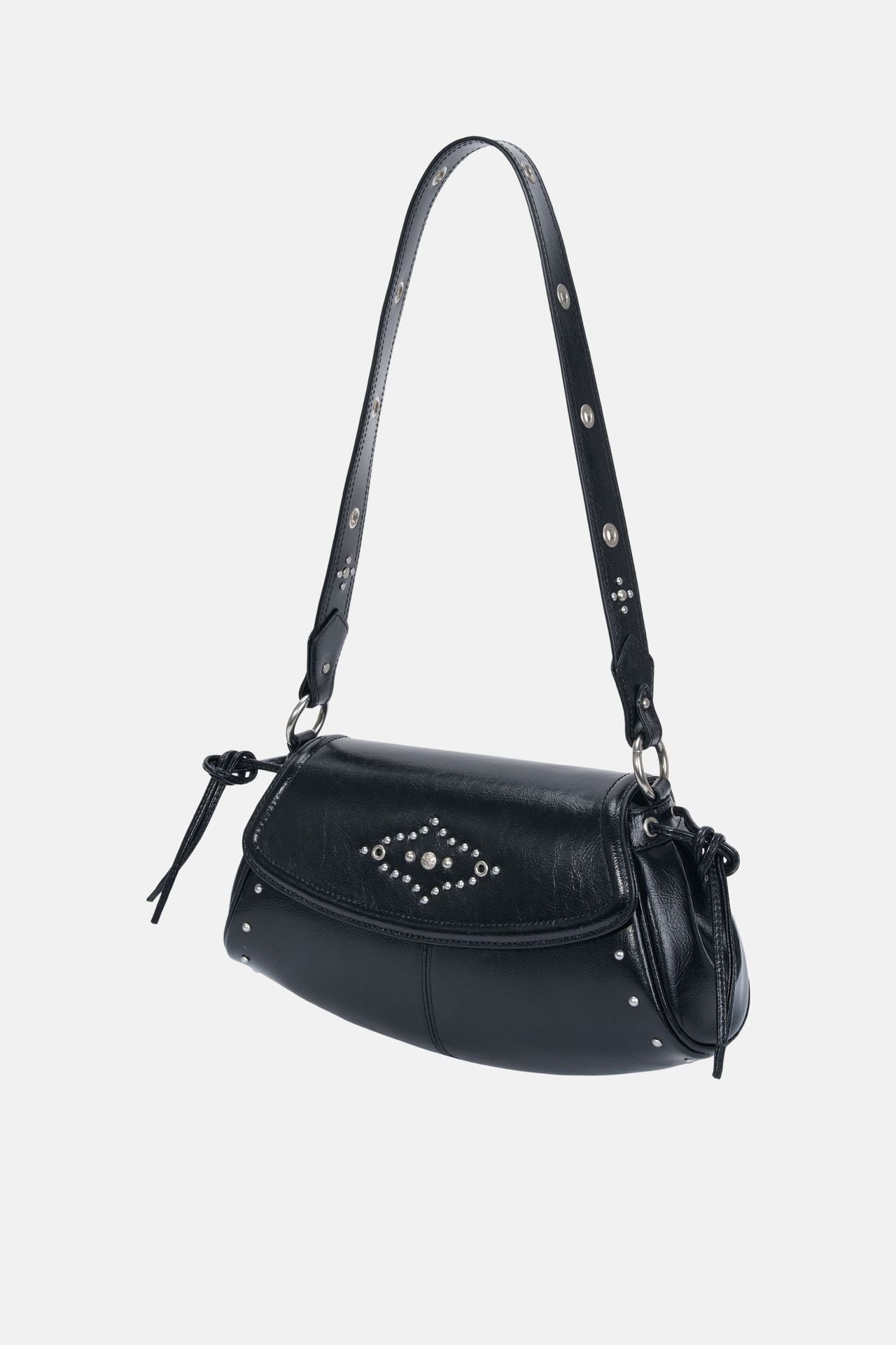 Oryany - Moroccanstud - Black Shoulder Bag