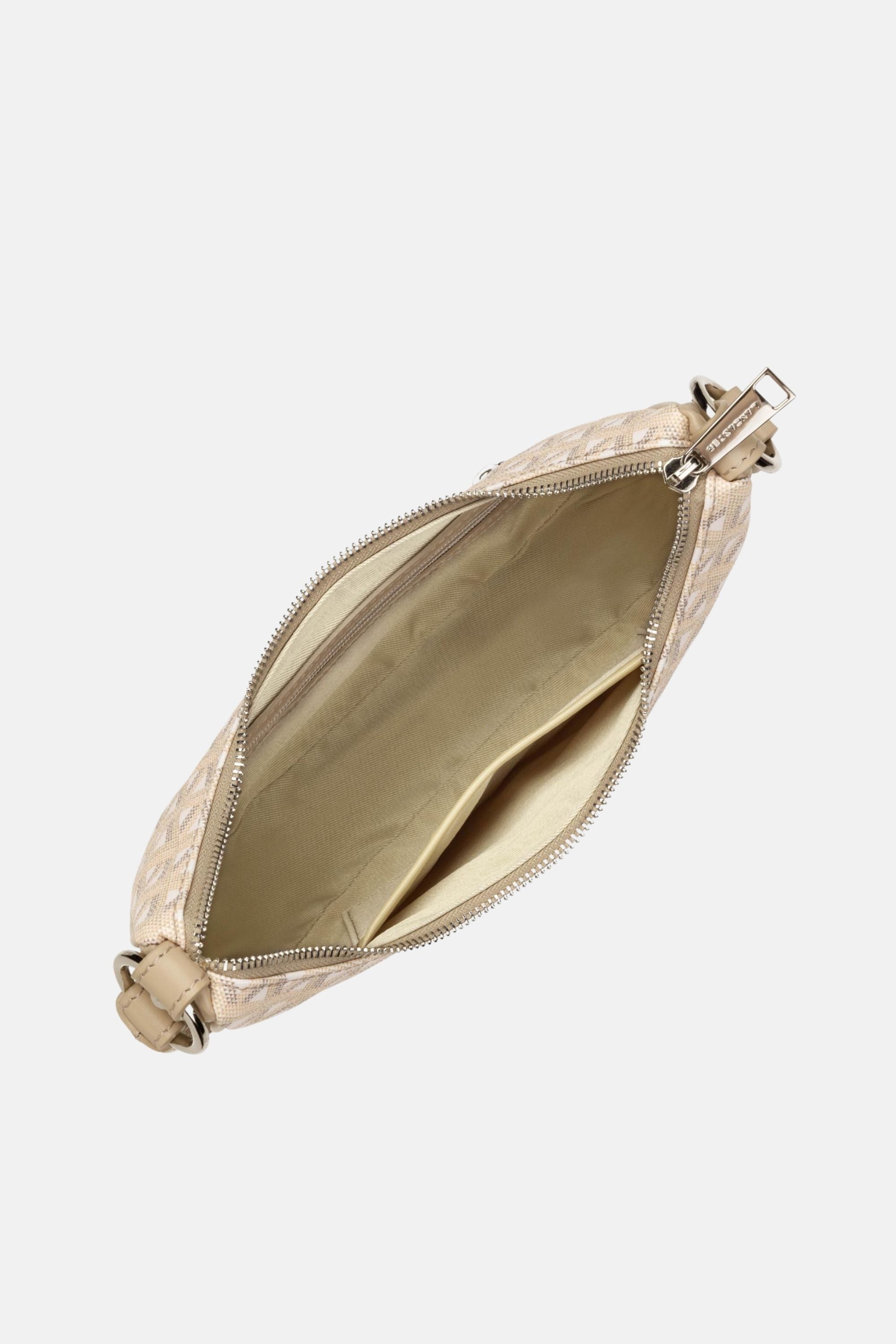 Lancaster Ikon It Hobo Bag Beige