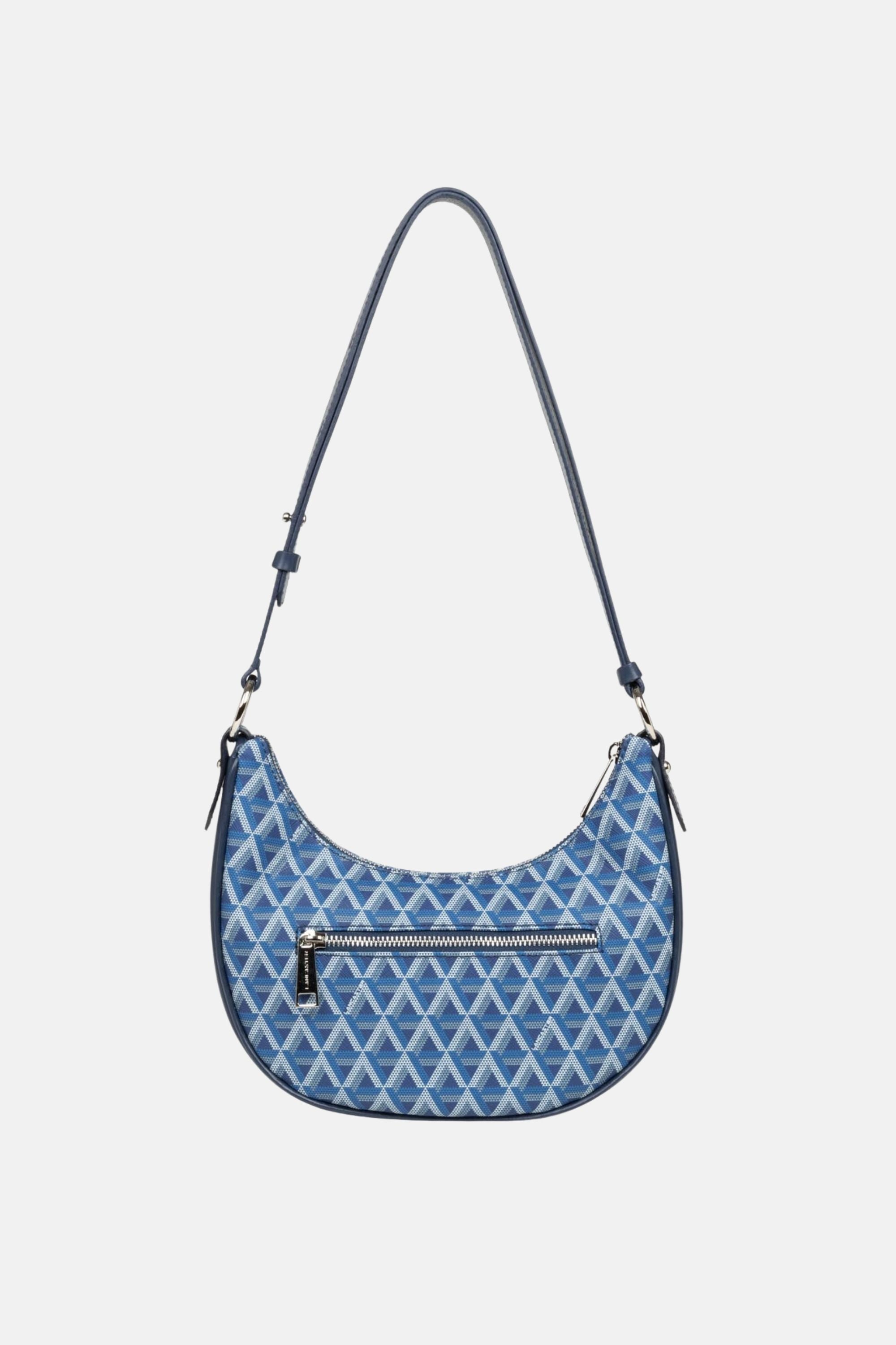 Lancaster Ikon It Hobo Bag Blue