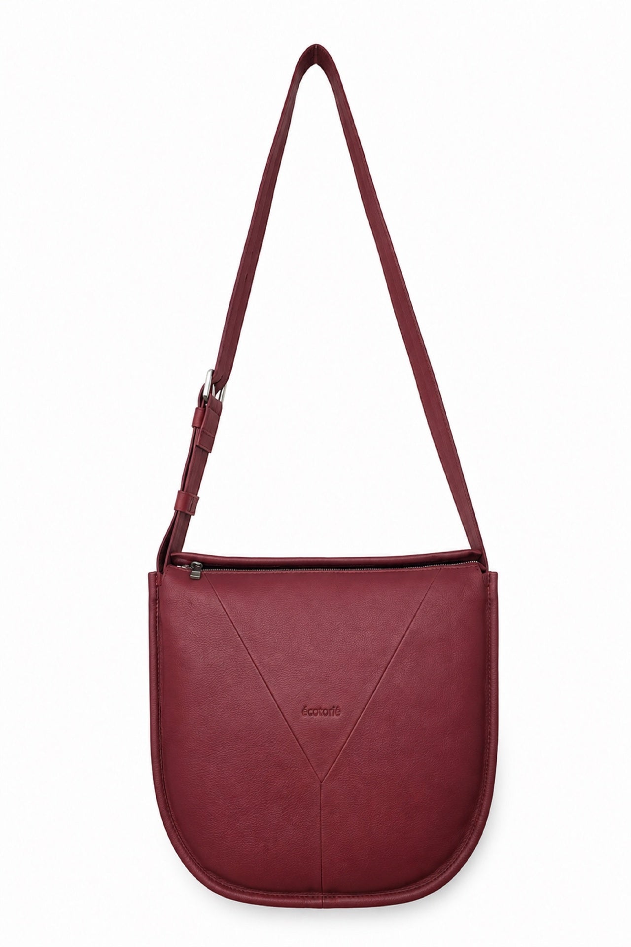 Ecotorie Sissy Leather Crossbody/X-body Bag Wine