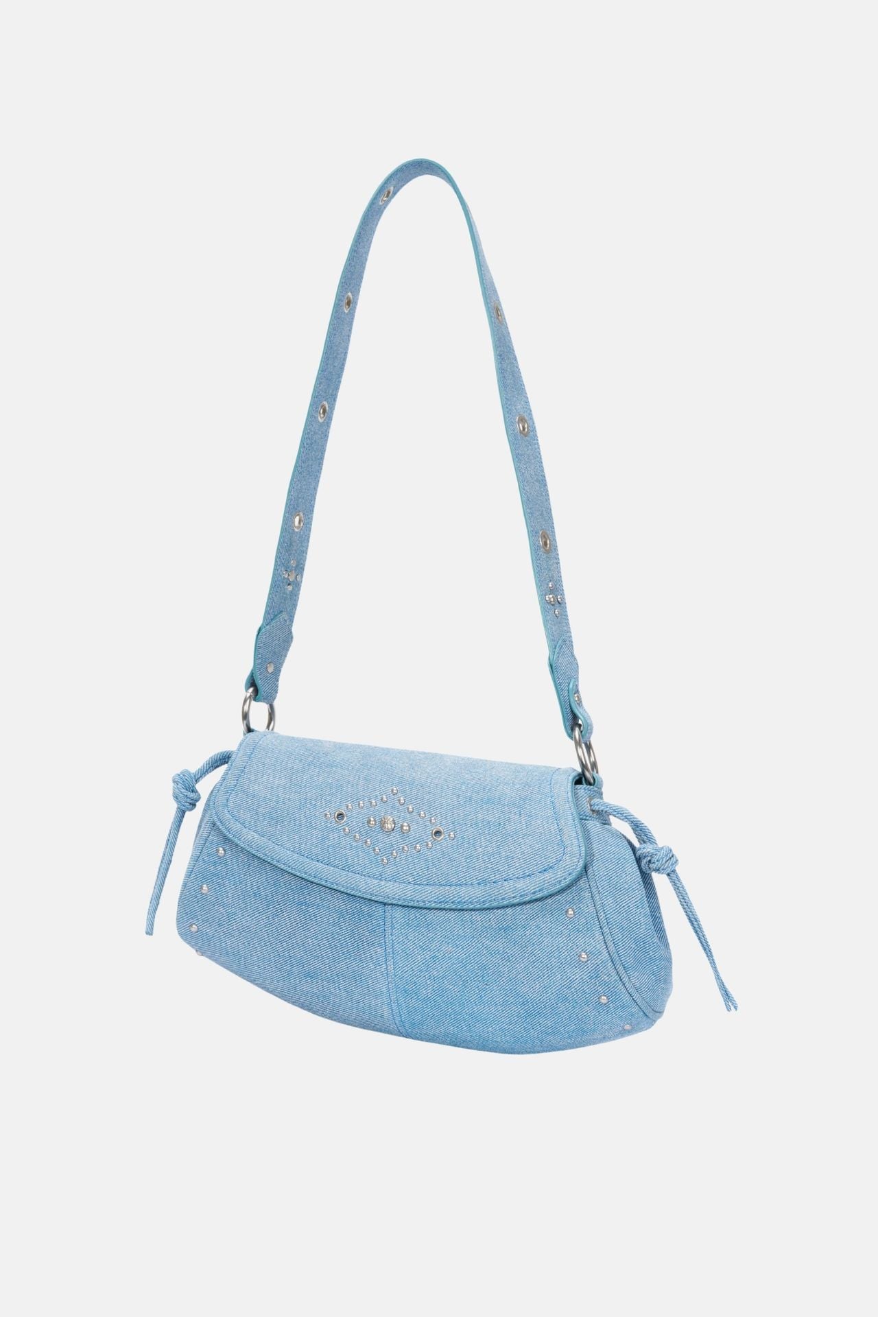 Oryany - Moroccanstud - Denim Blue Shoulder Bag