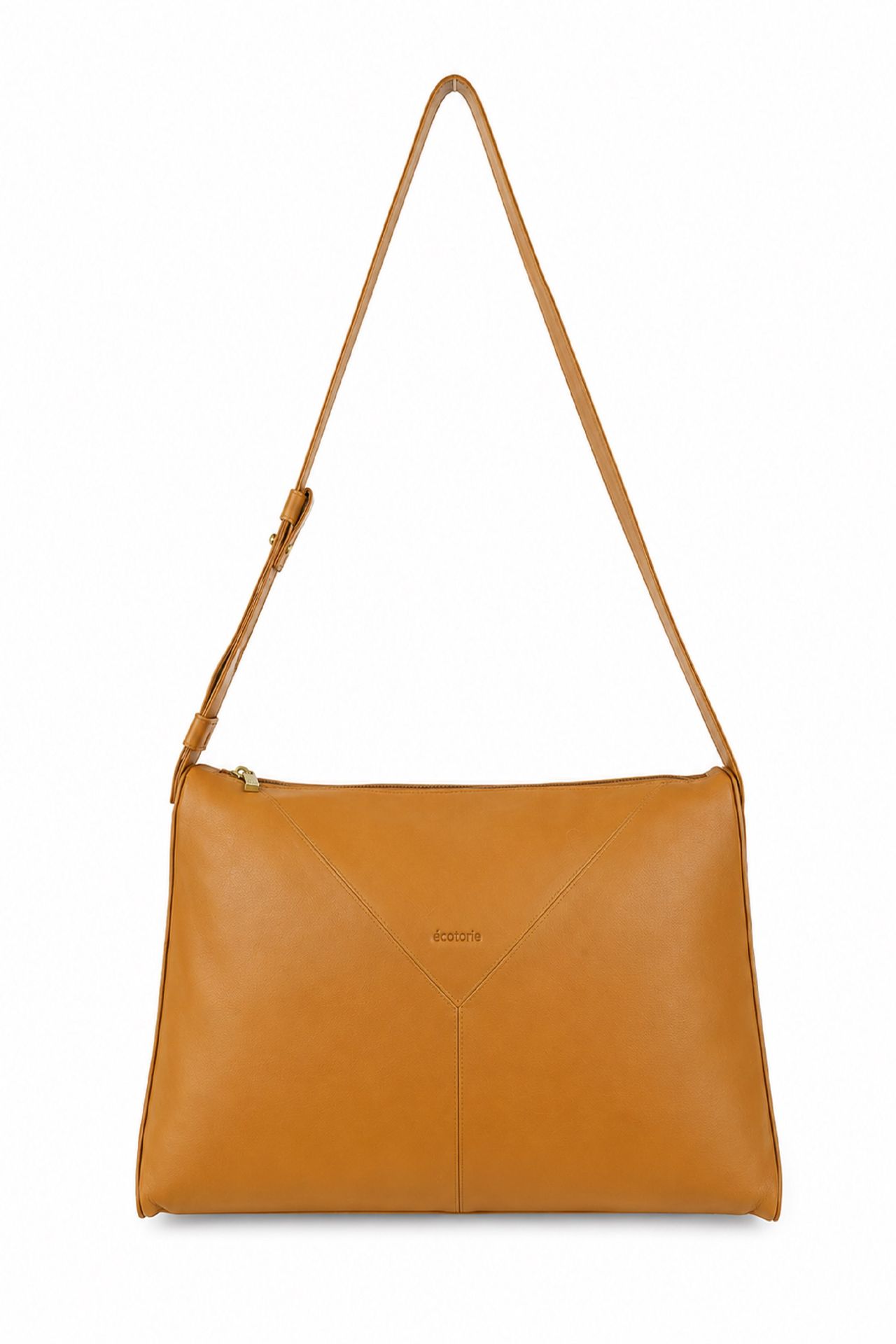 Ecotorie Freya Leather Crossbody/Shoulder Bag Caramel