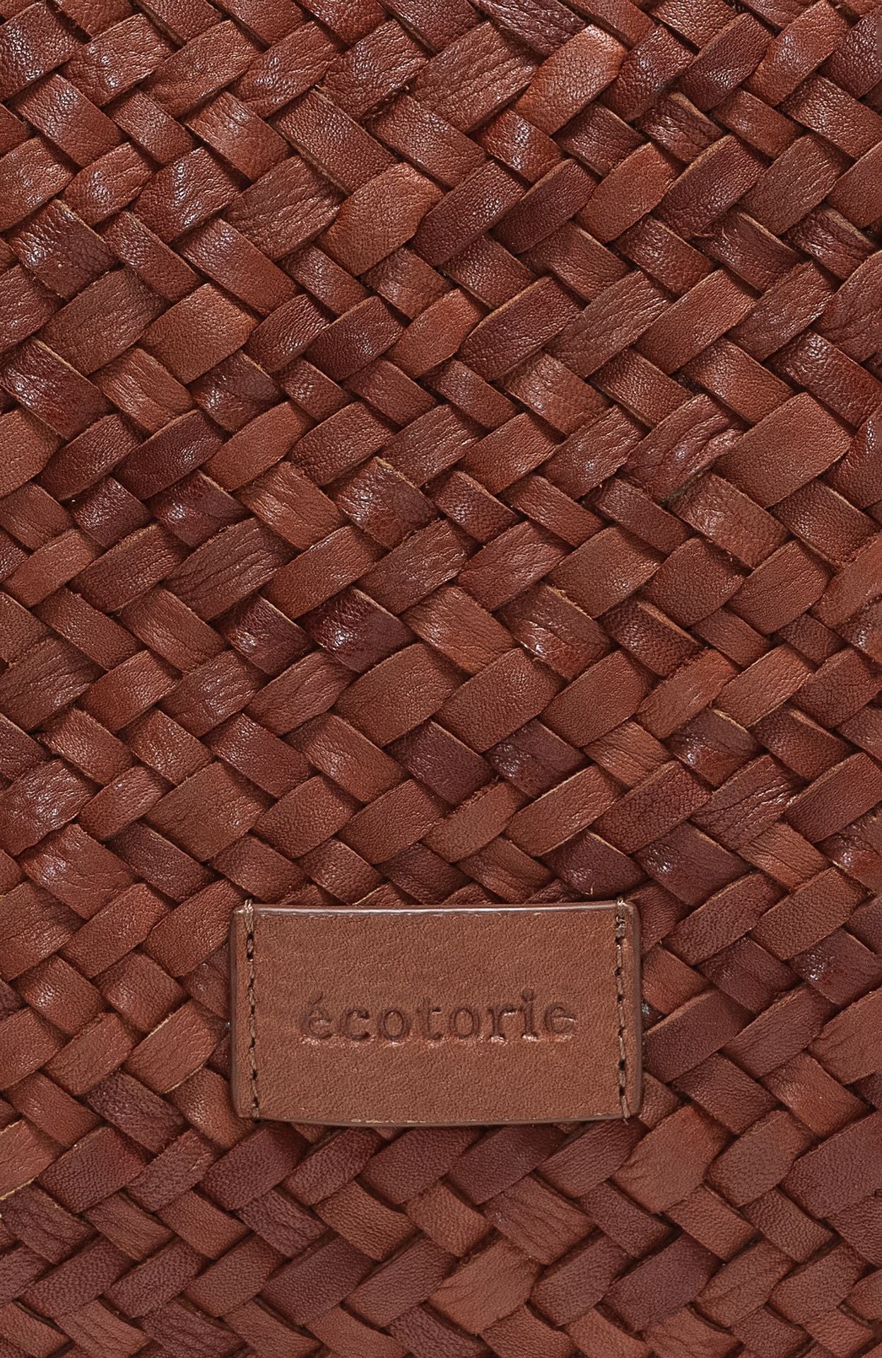 Ecotorie - Lubbock - Medium Shoulder Bag - Brandy