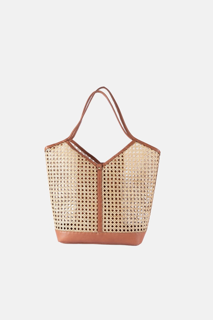 Jelavu - Ophellia Tan Tote Bag