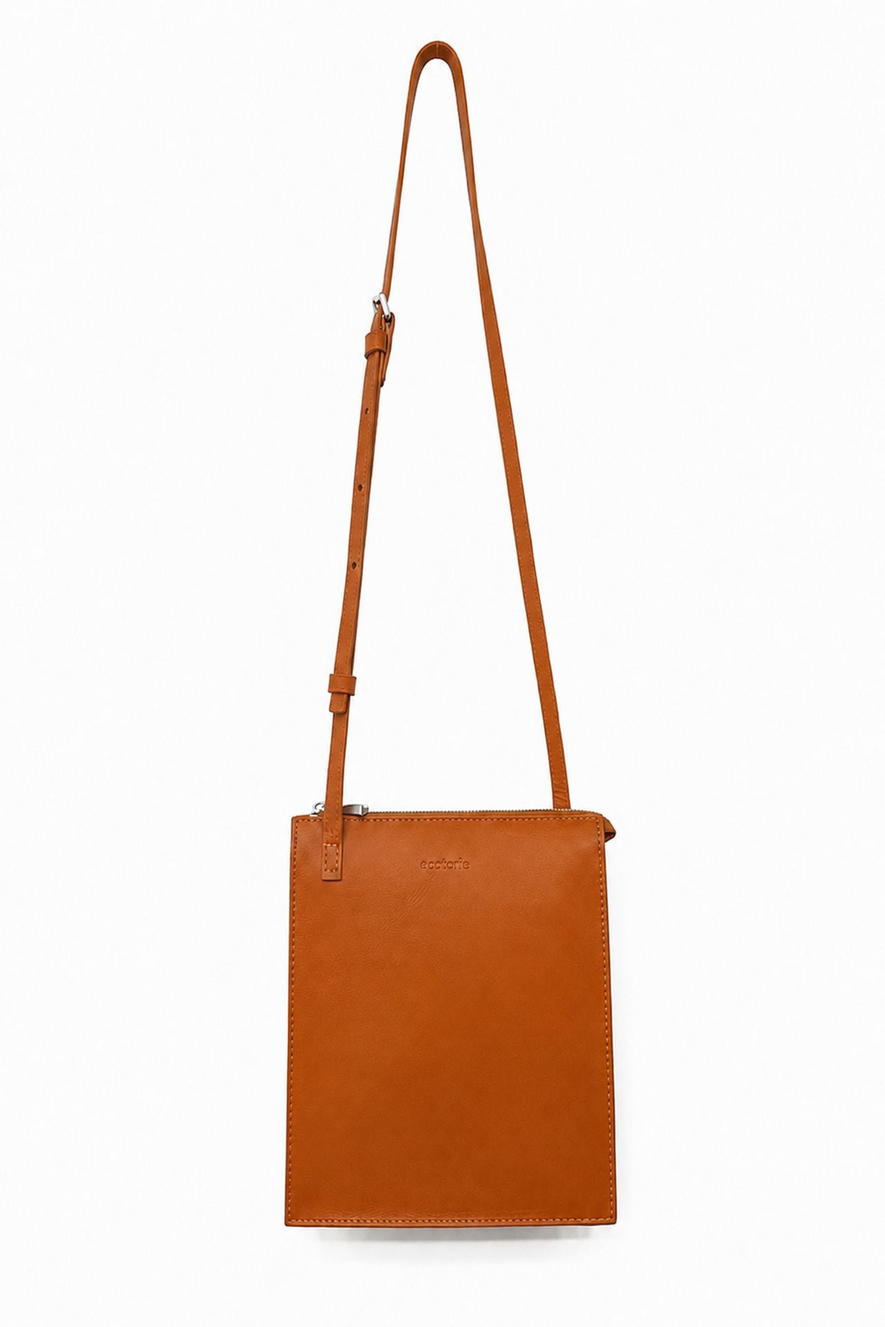 Ecotorie Polly Leather x-body-bag Caramel