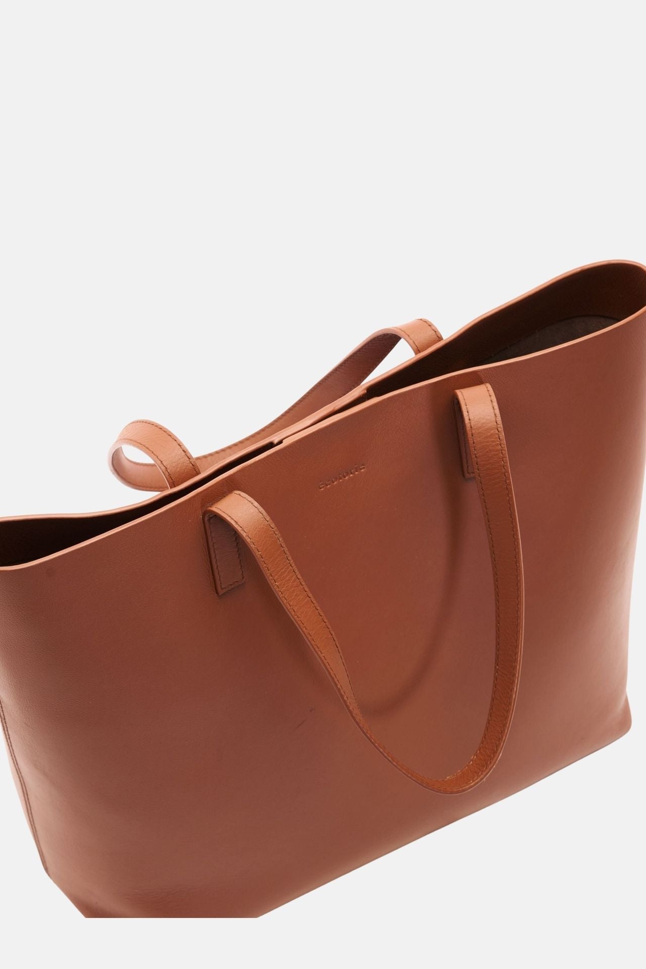 Ecotorie - Agatha Cognac Tote Bag