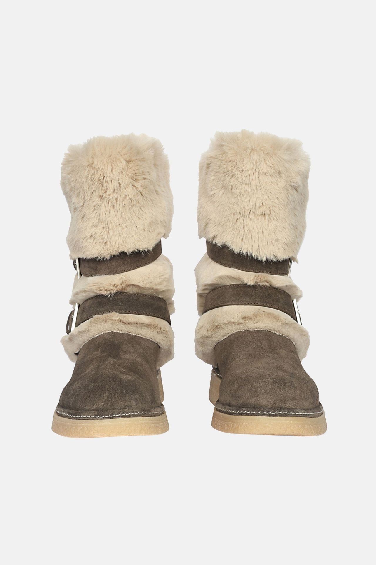 Jelavu Parla - Mid shaft Suede & Shearling Cozy Boots