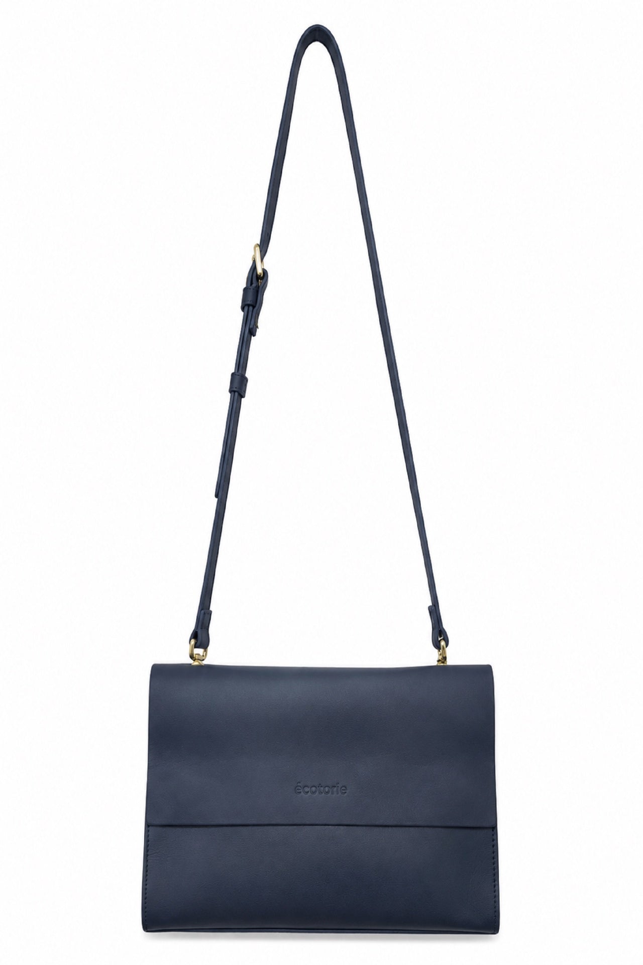 Ecotorie Betty Leather Crossbody Bag Midnight