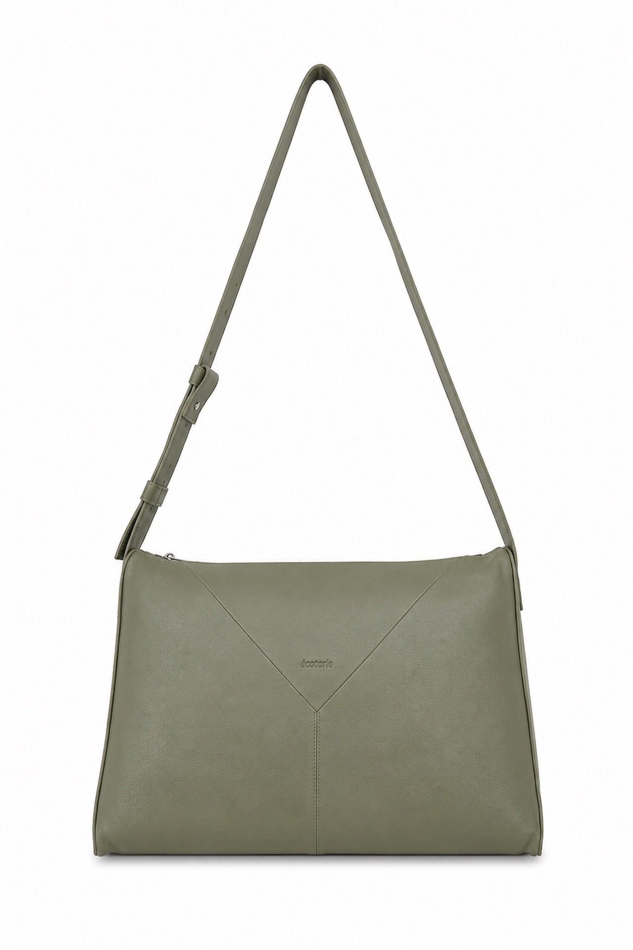 Ecotorie Freya Leather Crossbody/Shoulder Bag Dark Moss