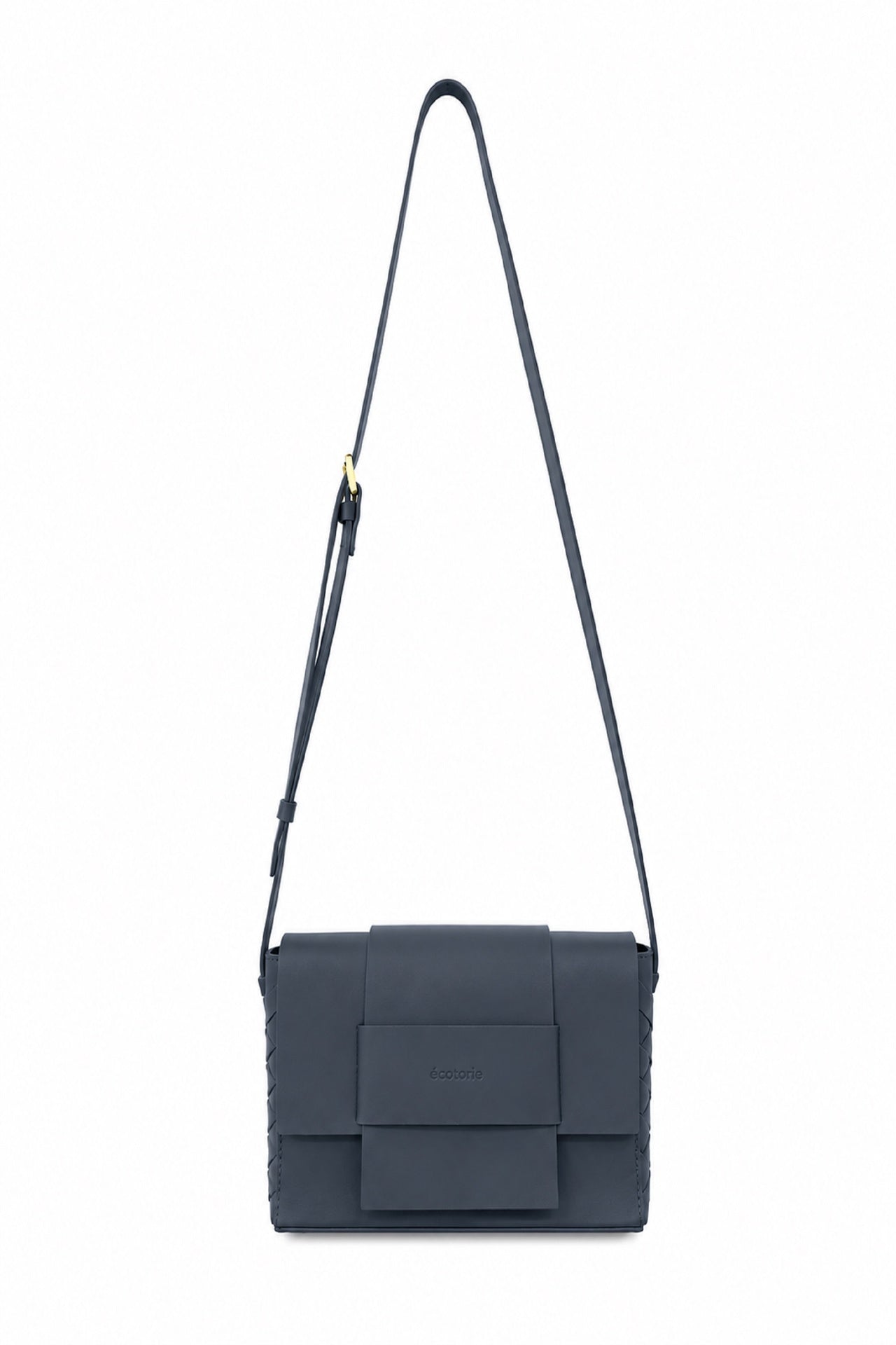Ecotorie Iris Leather Crossbody bag Midnight