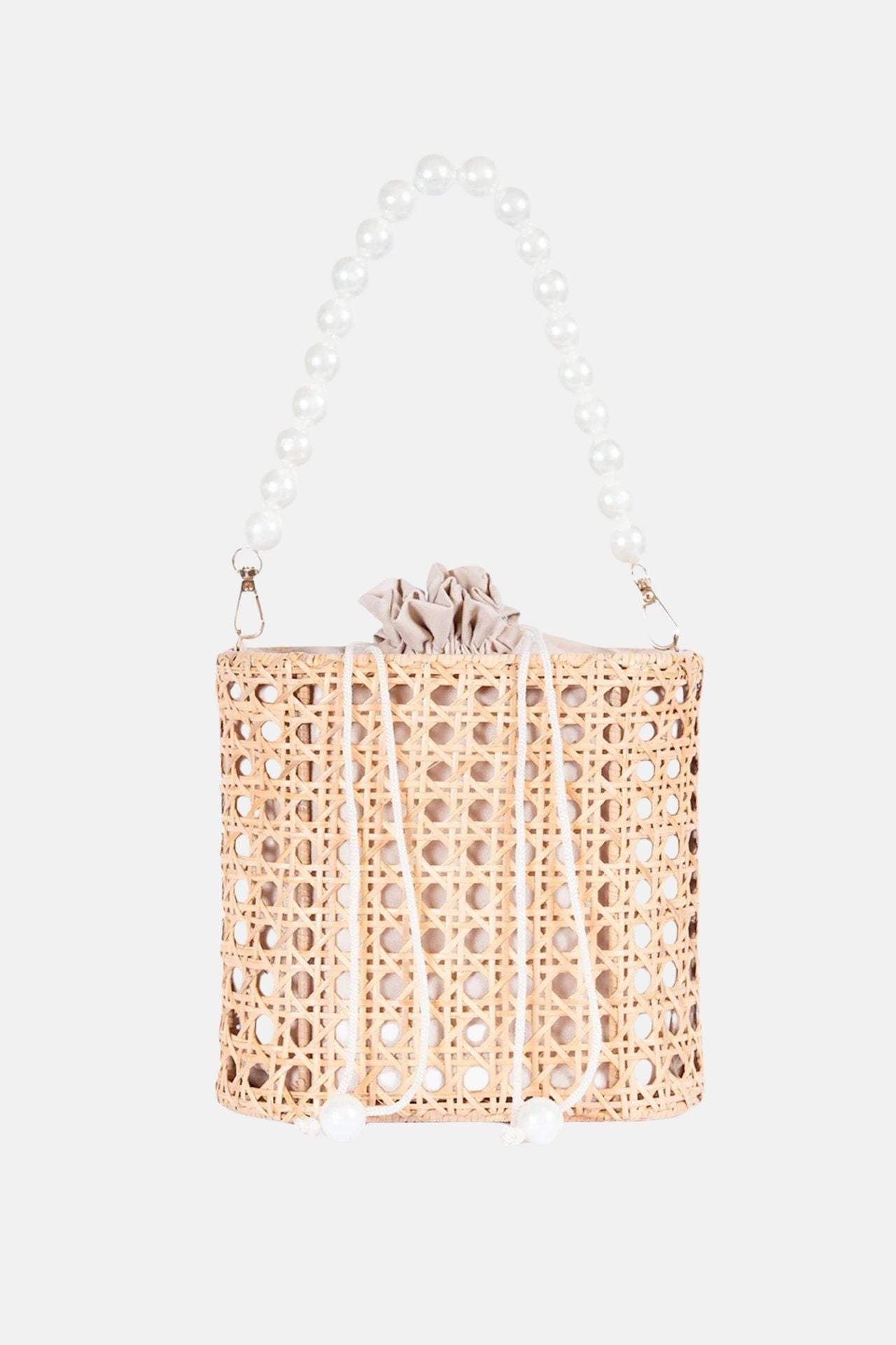 Jelavu - Amalfee - Natural / Pearl Satchel Bag