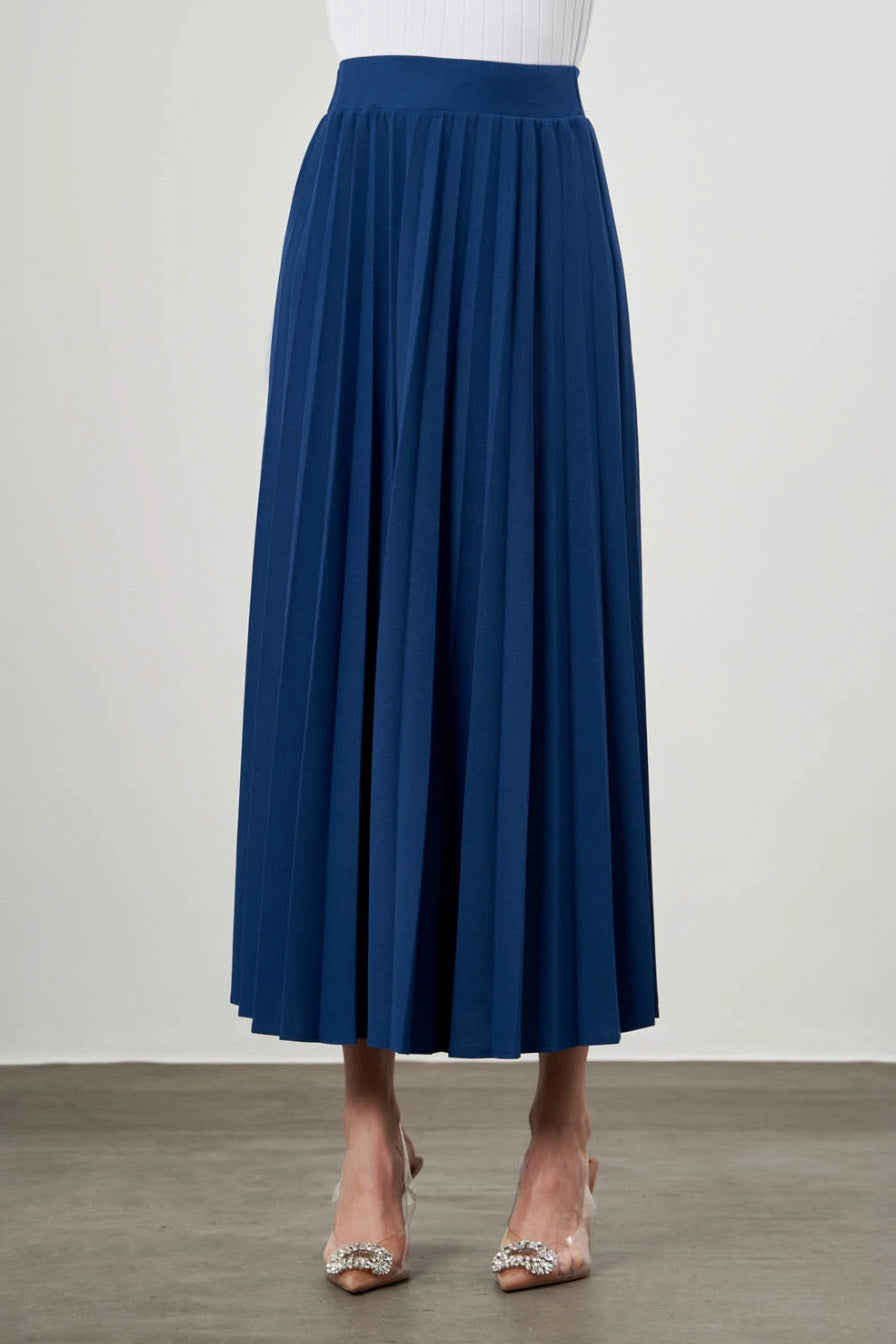 Mizalle - Skirt Indigo Apparel