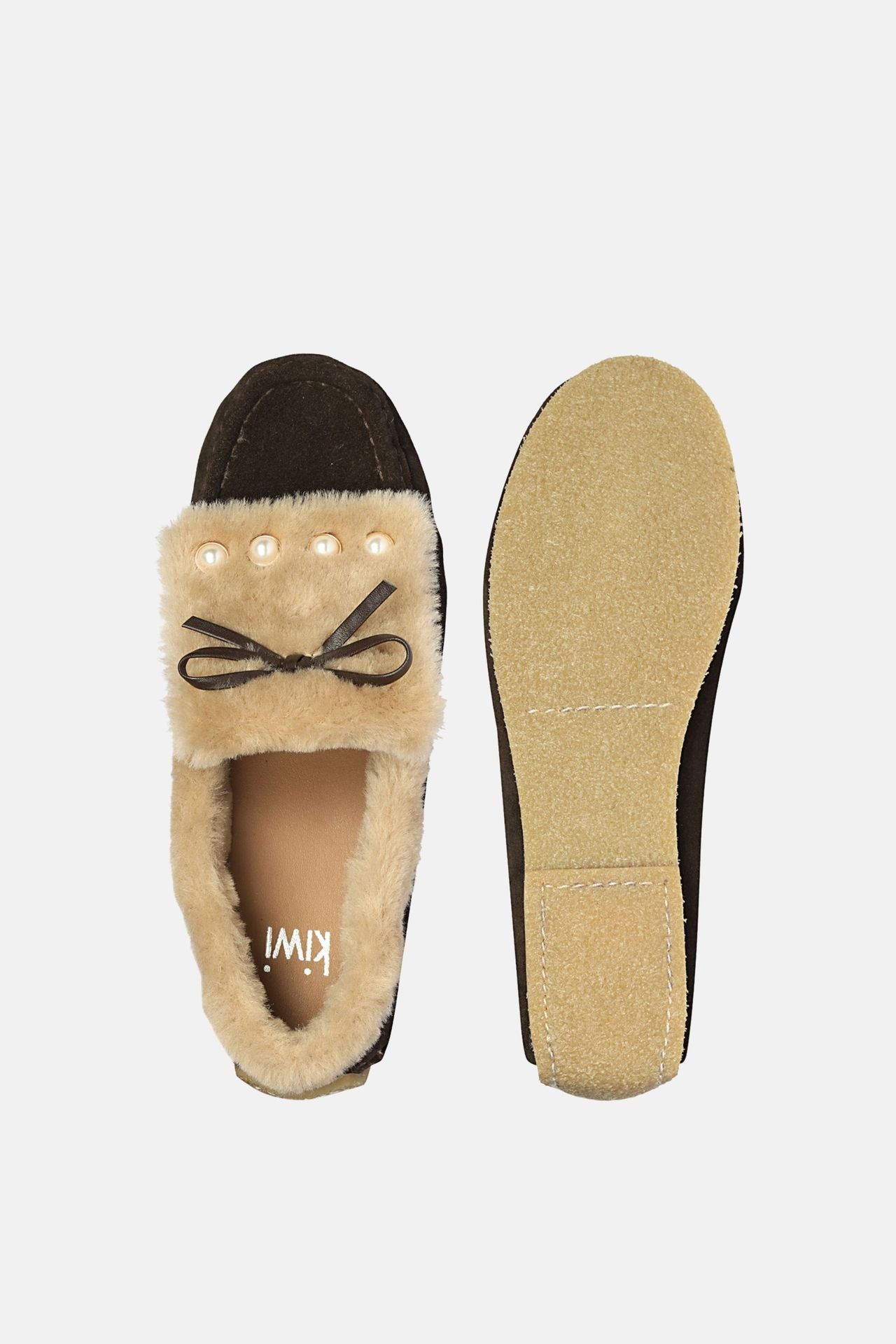 Jelavu -  Moscow - Suede & Shearling Moccasins