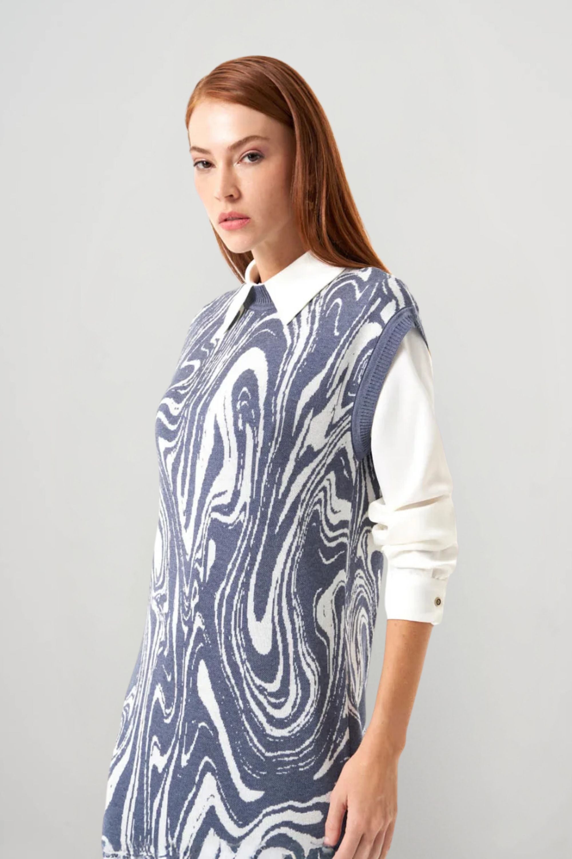 Mizalle - Dress Indigo Apparel