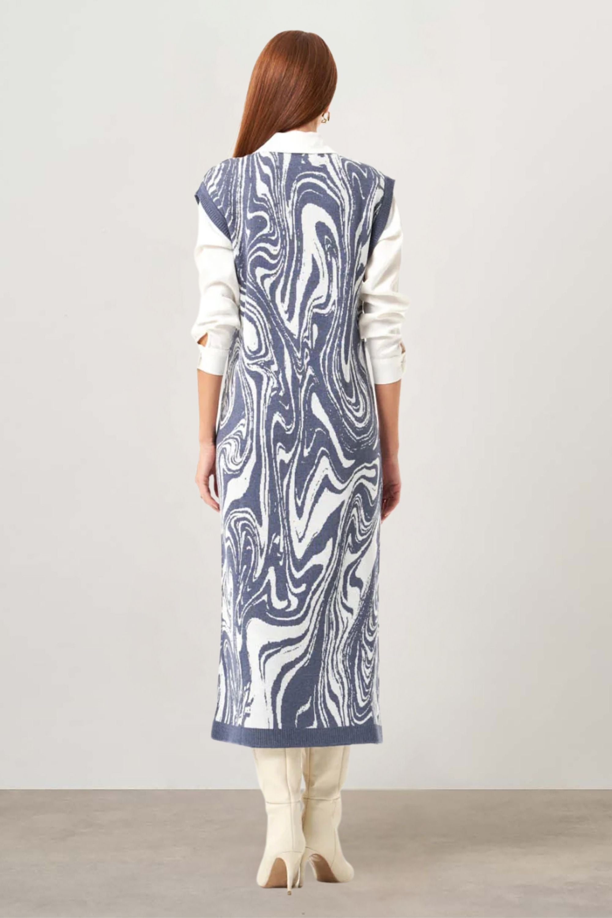 Mizalle - Dress Indigo Apparel