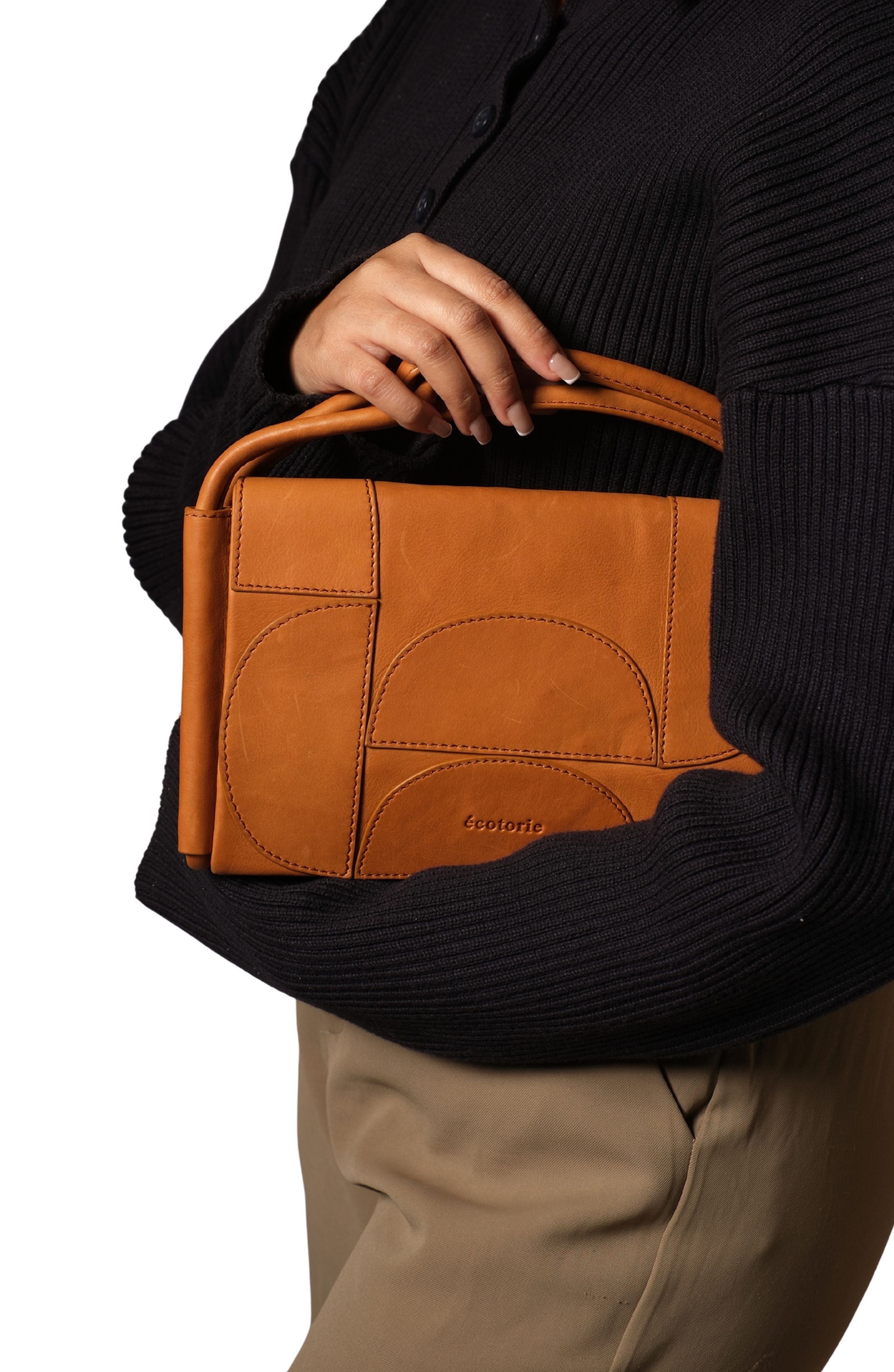 Ecotorie - Martha Cognac Crossbody