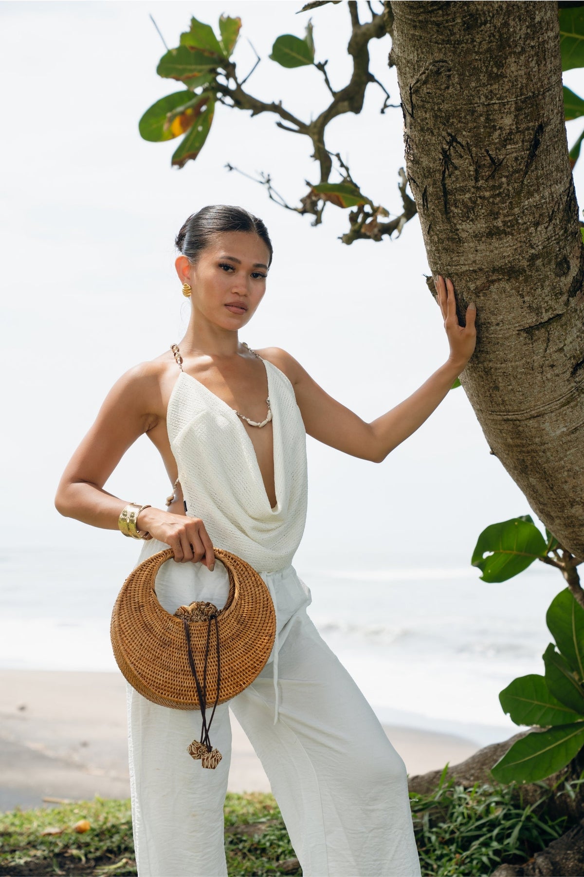 Jelavu - Felicita Natural Satchel Bag