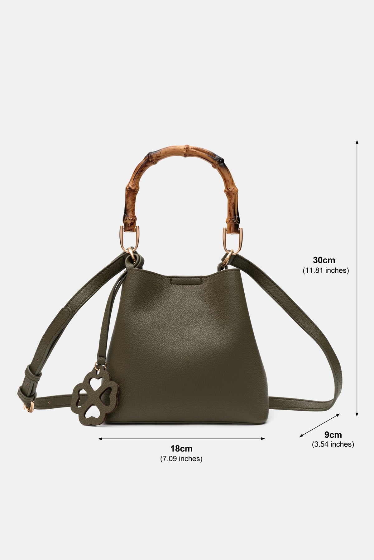 Jelavu - Grace Olive Crossbody Bag