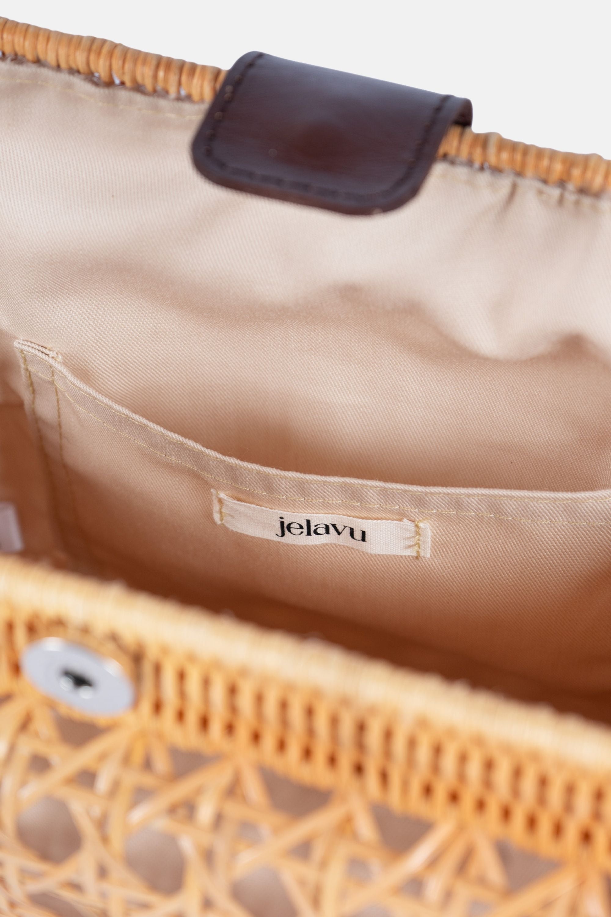 Jelavu - Mariella Natural Medium Cane Crossbody