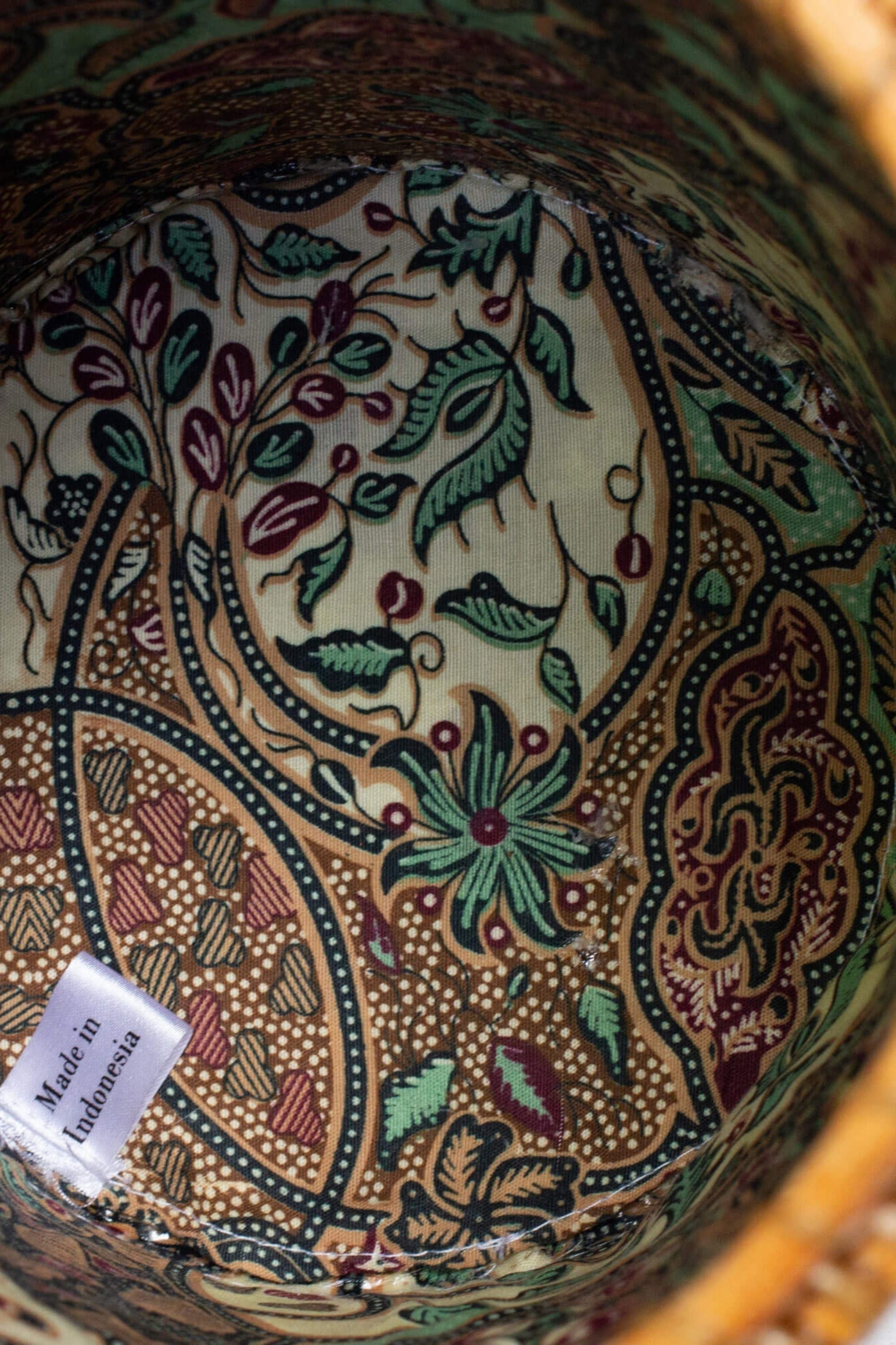 Jelavu - Zuma Rattan Large Crossbody - Tan