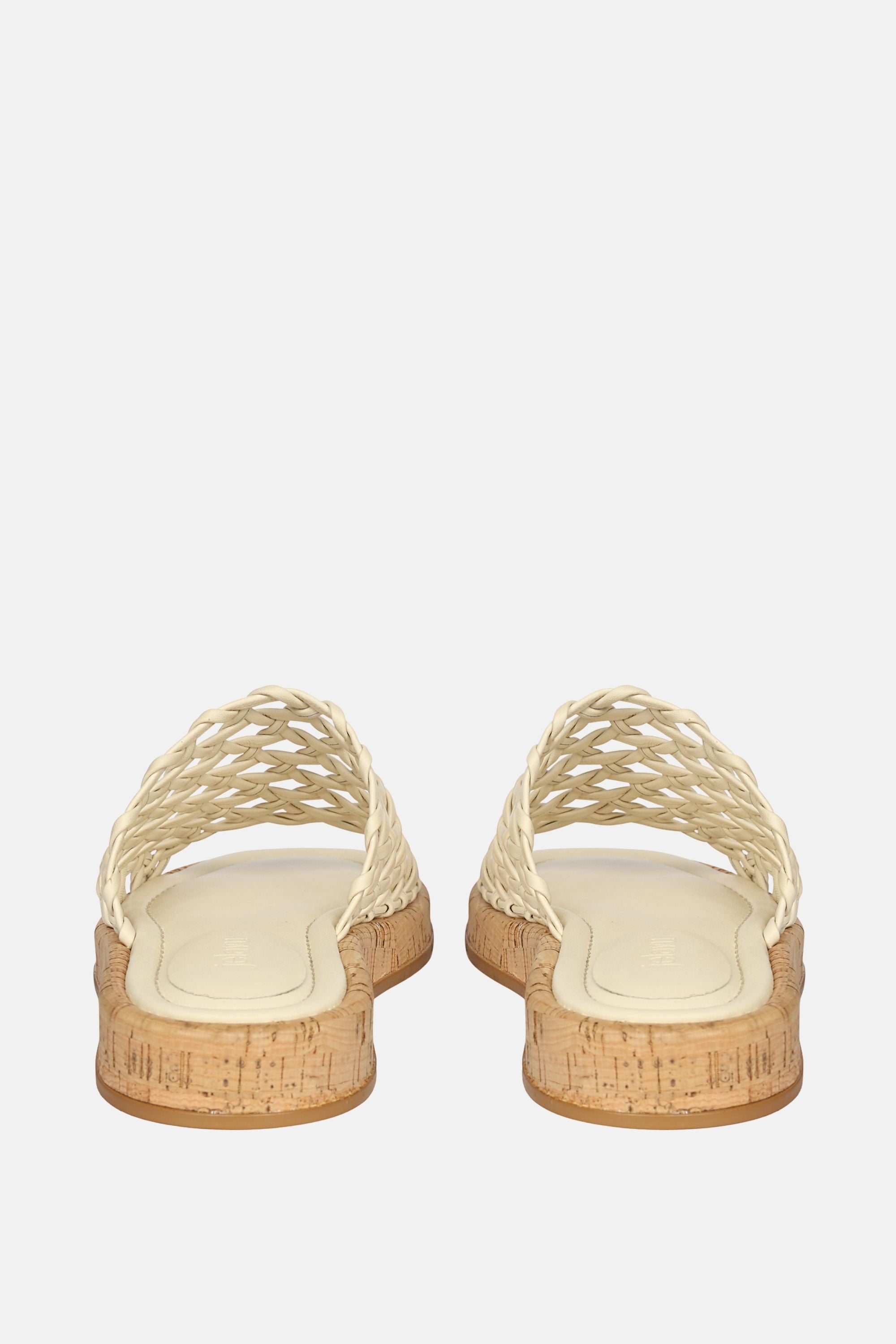 Jelavu -  Cloud Leather Woven Sandals -  Ivory Leather
