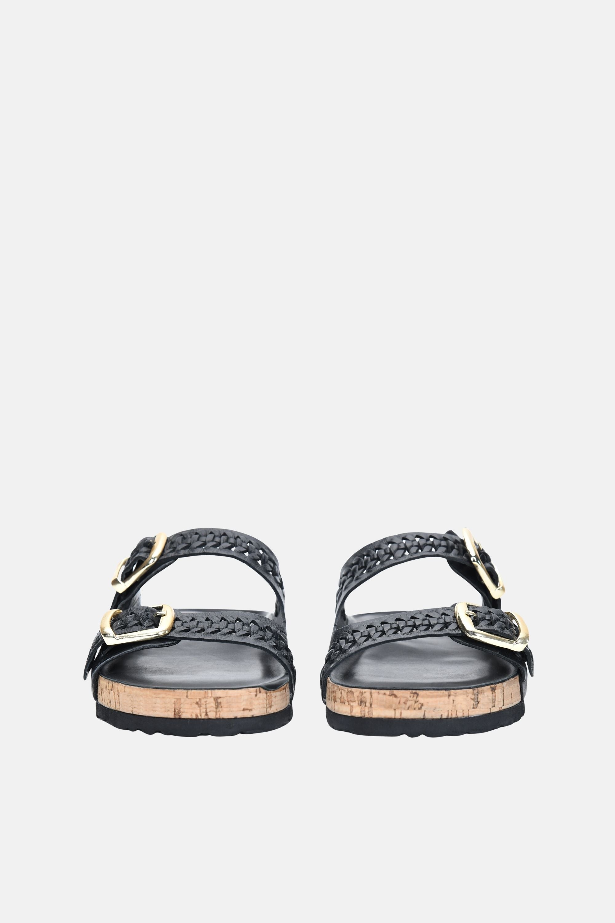 Melrose - Black Sandals