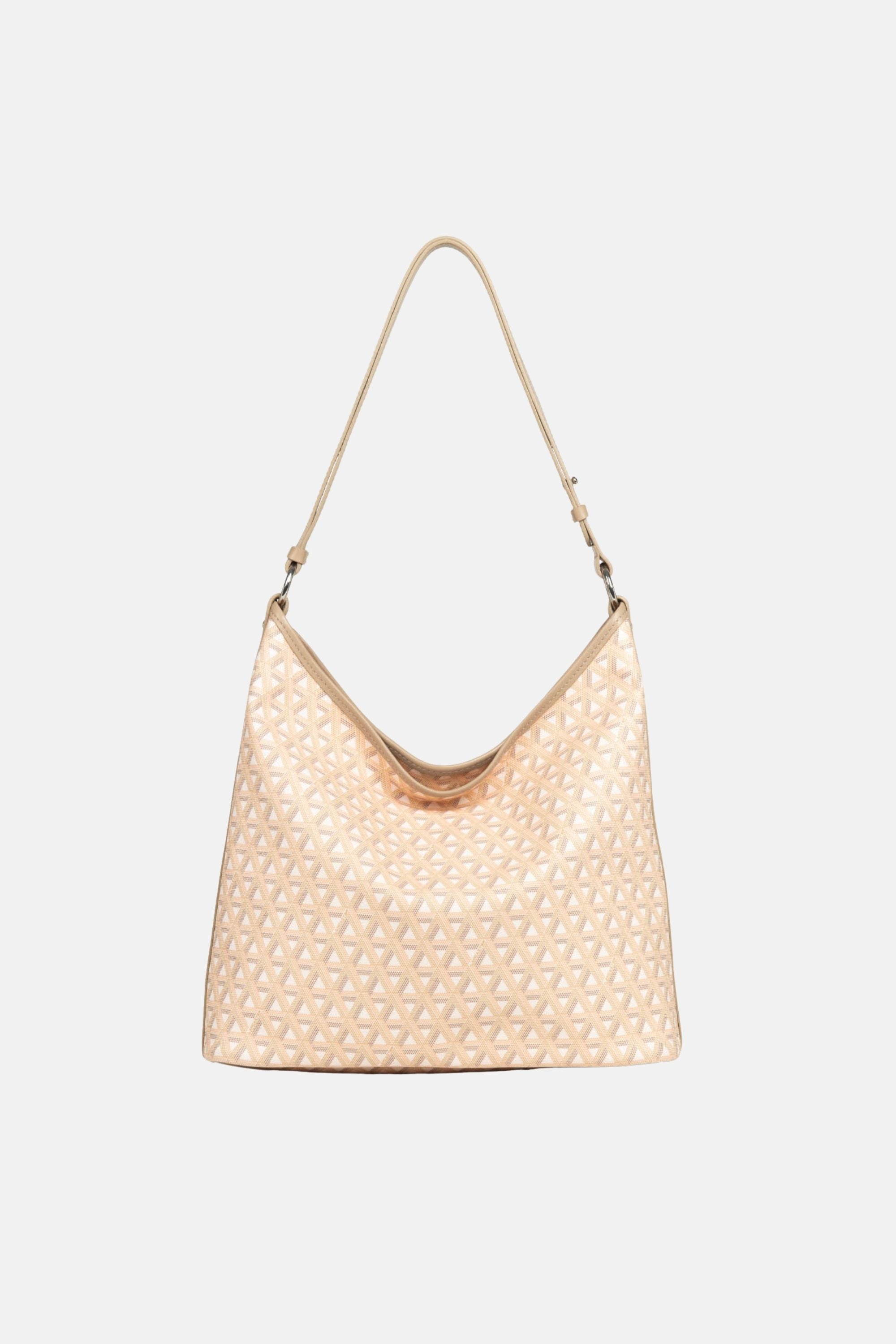 Lancaster Zipped Bucket Bag Ikon IT - Crossbody - Beige / One size