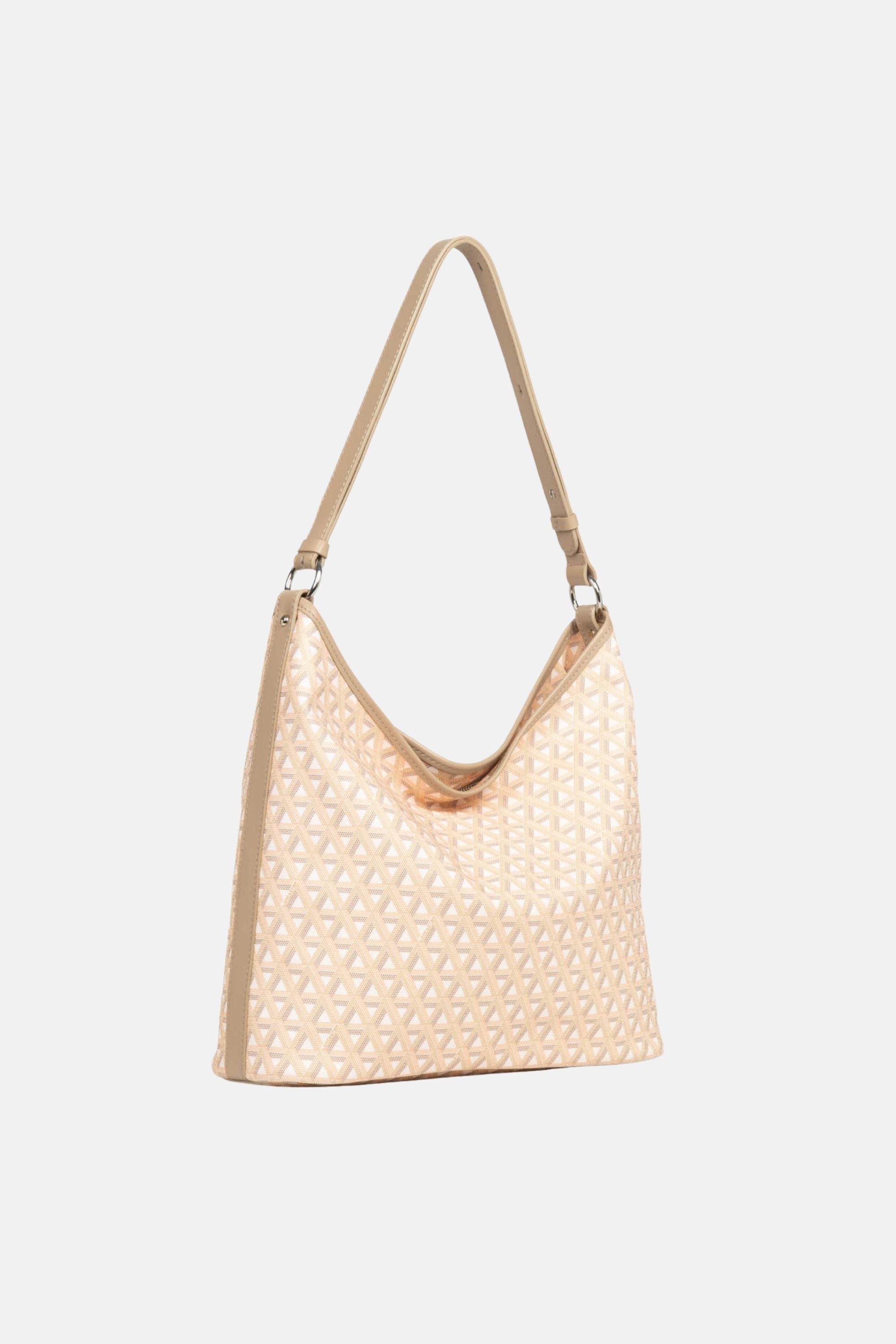 Lancaster Zipped Bucket Bag Ikon IT - Crossbody - Beige / One size