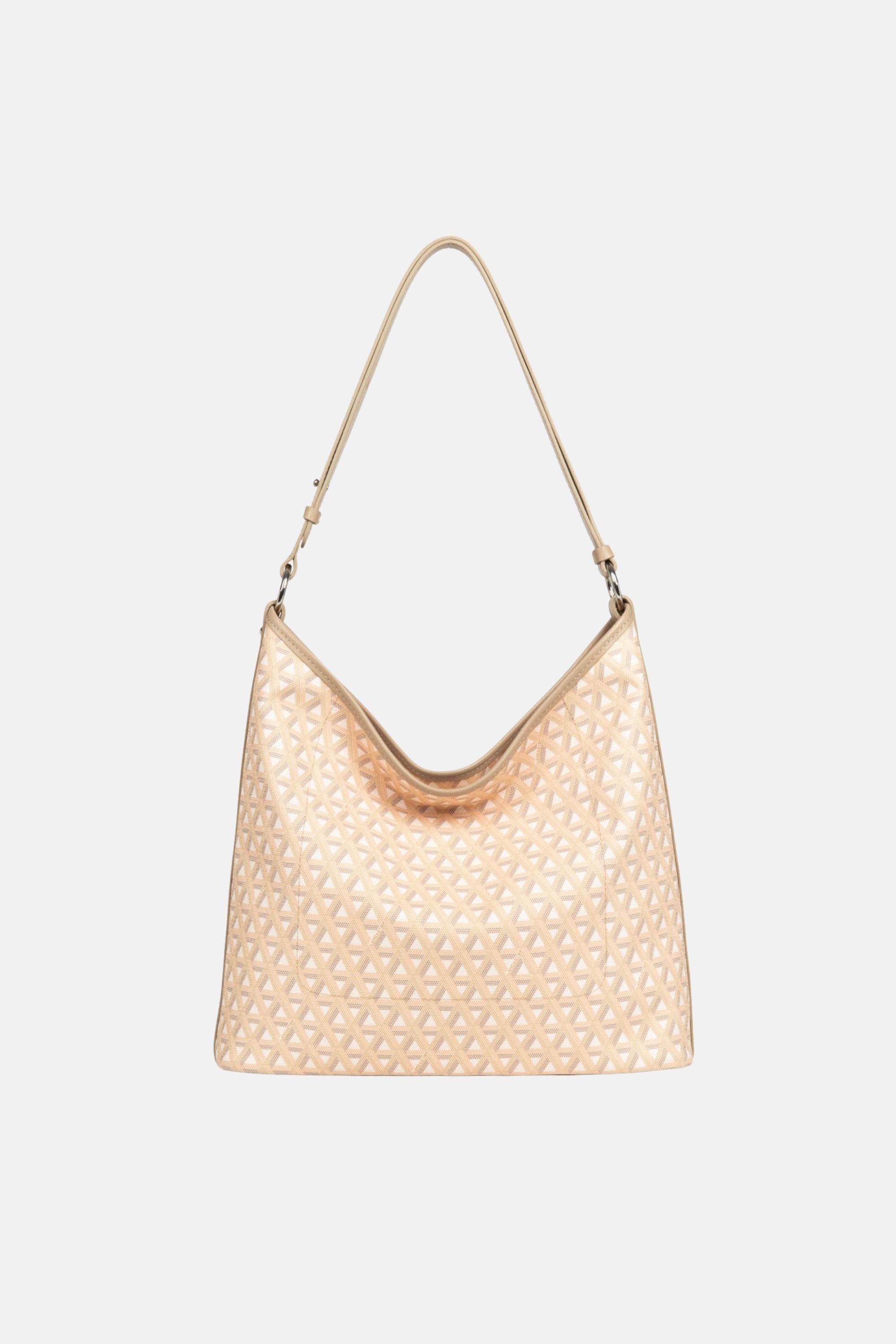 Lancaster Zipped Bucket Bag Ikon IT - Crossbody - Beige / One size