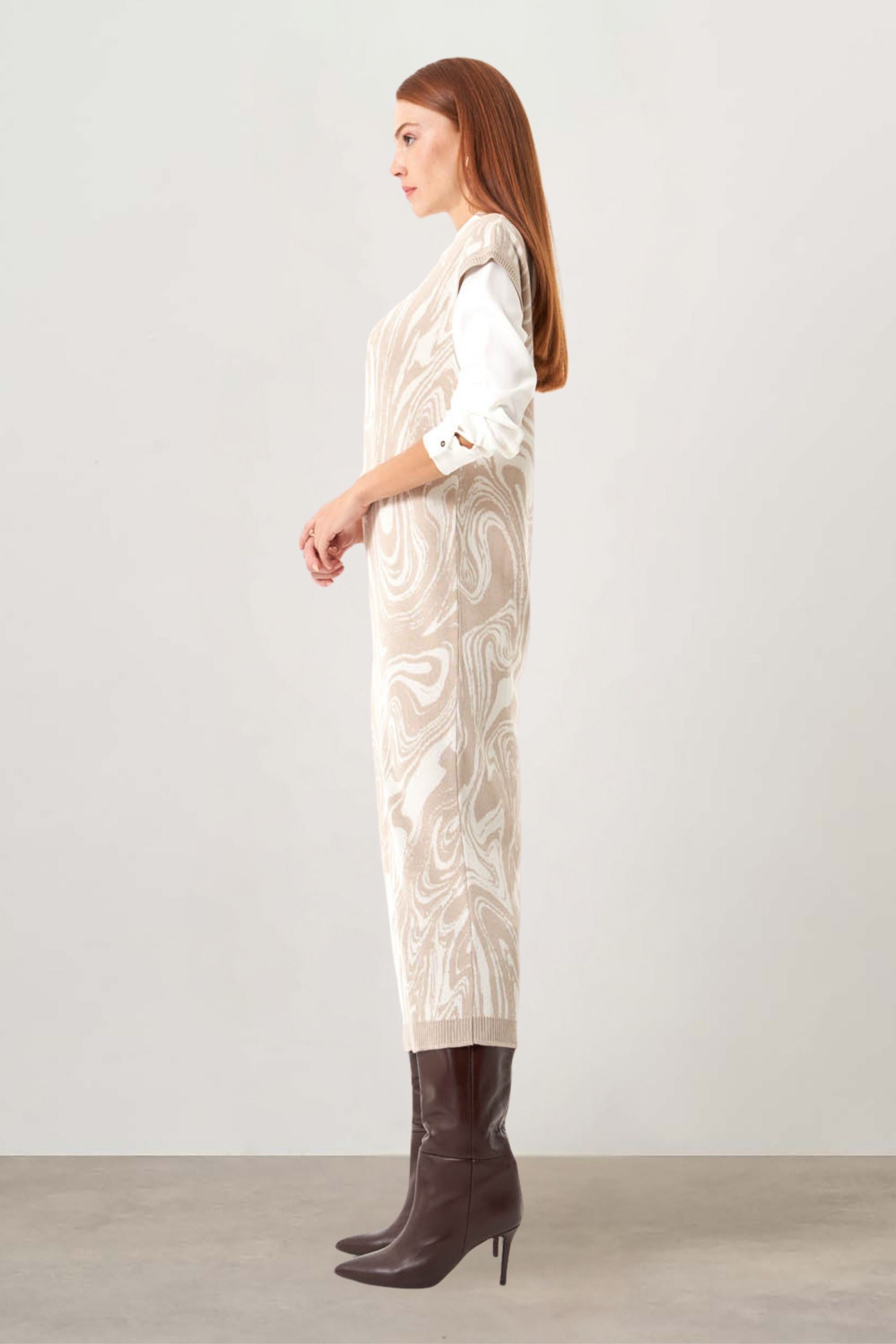 Mizalle - Dress Beige Apparel