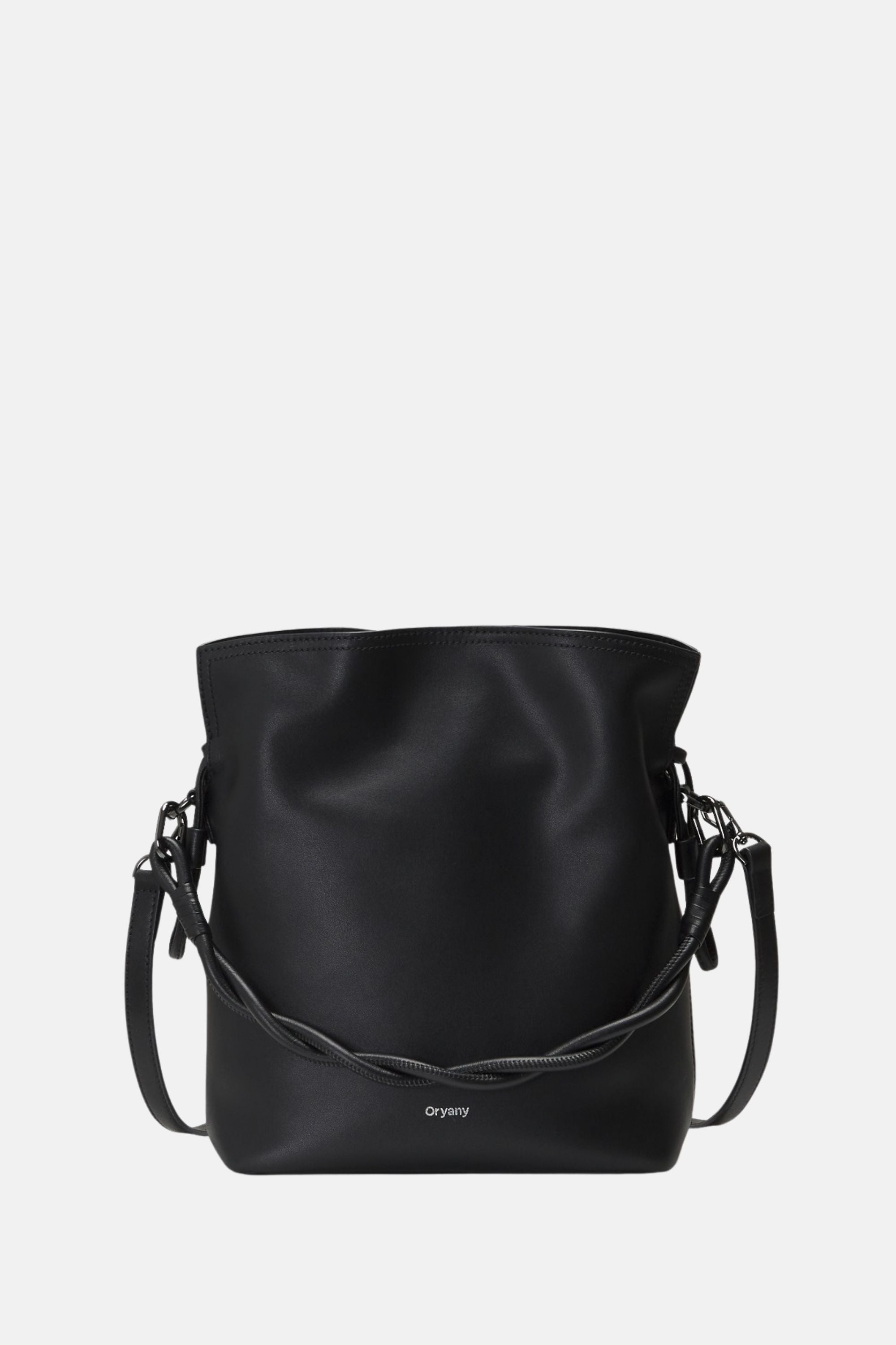 Oryany - Madeleine Bucket Medium Crossbody Handbags - Black