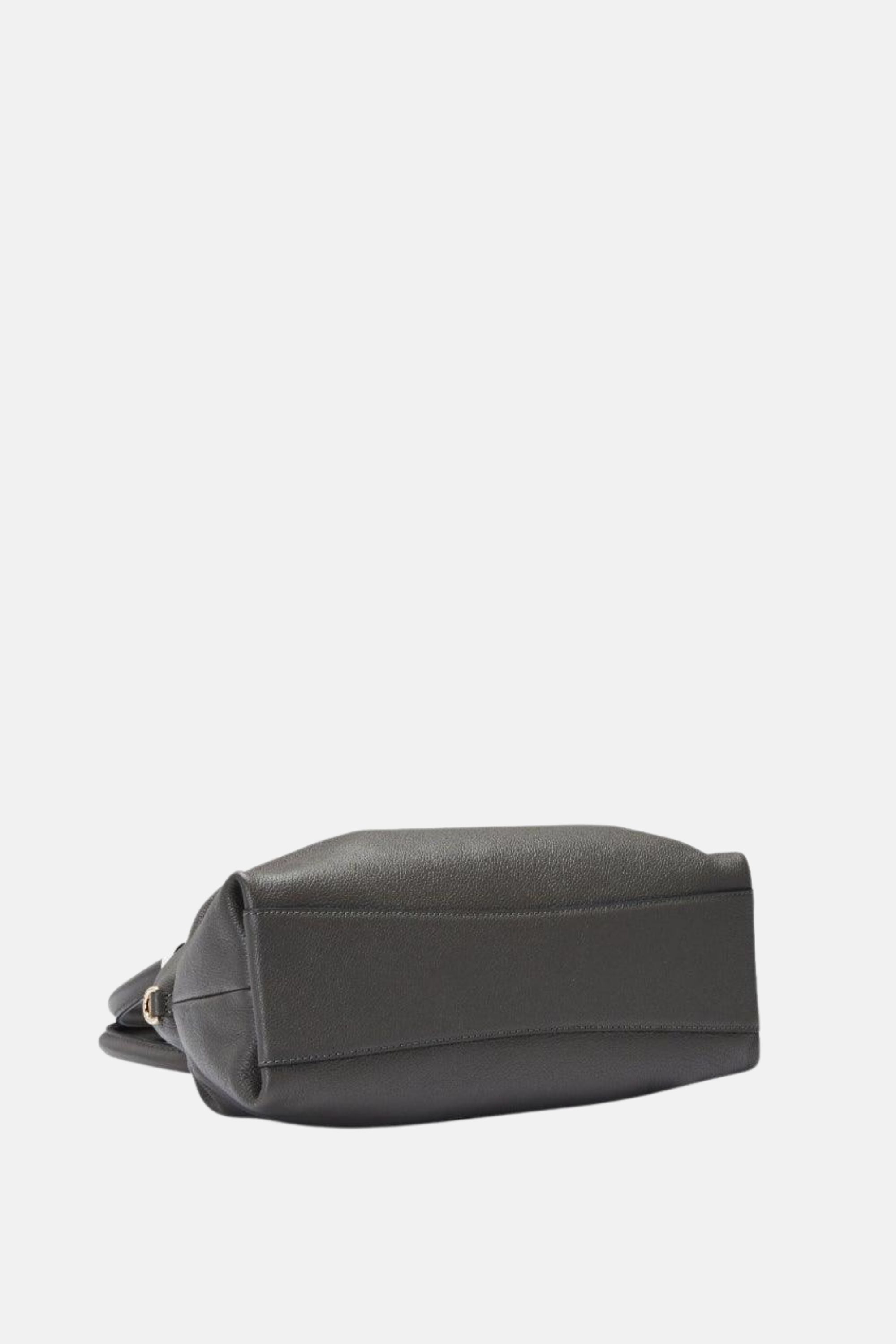 Oryany - Adele Top Handle Handbags - Dark Grey Leather