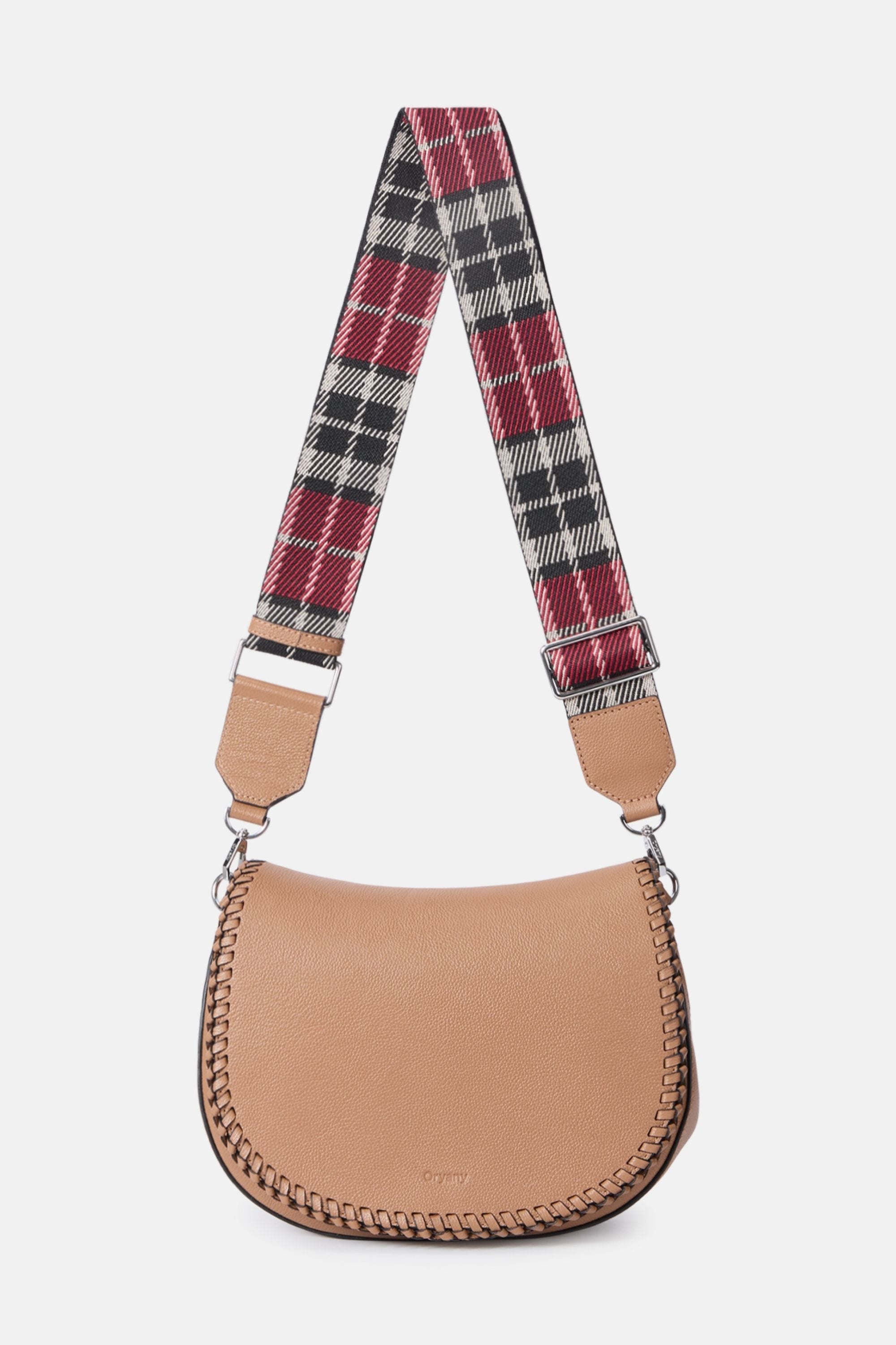 Oryany - Bentley Saddle Bag Medium - Sand Brown Leather