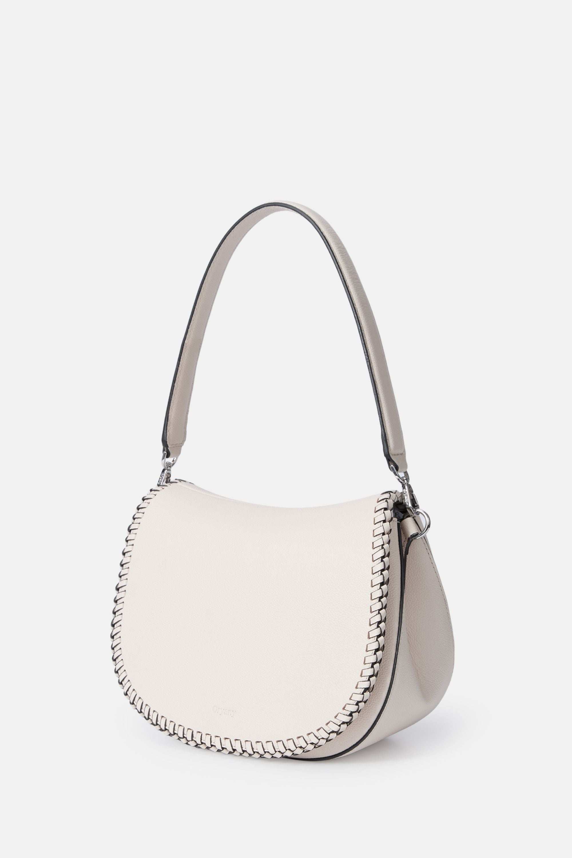 Oryany - Bentley Saddle Bag Medium - Vanilla Cream Leather