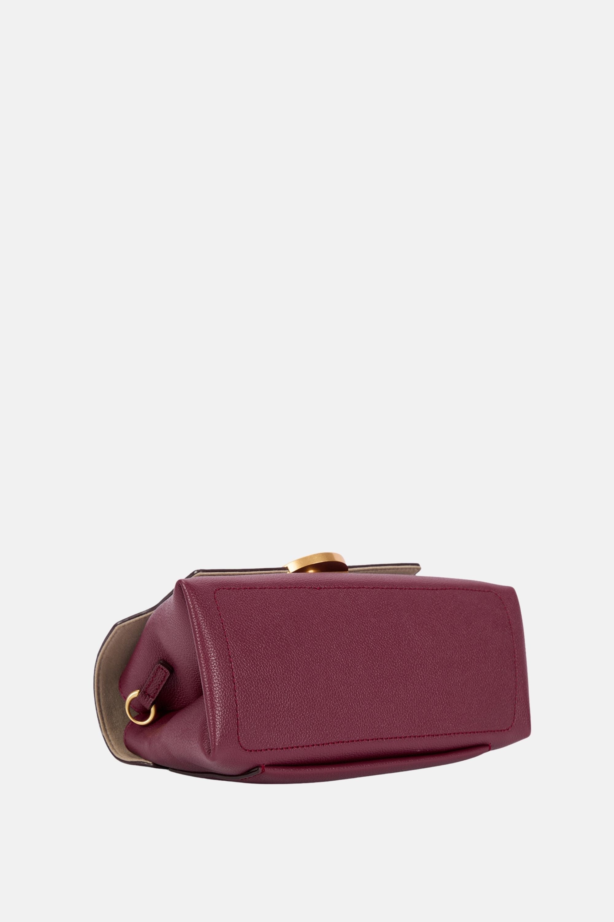 Oryany - Lottie Flap Crossbody Medium Handbags - Maroon Leather