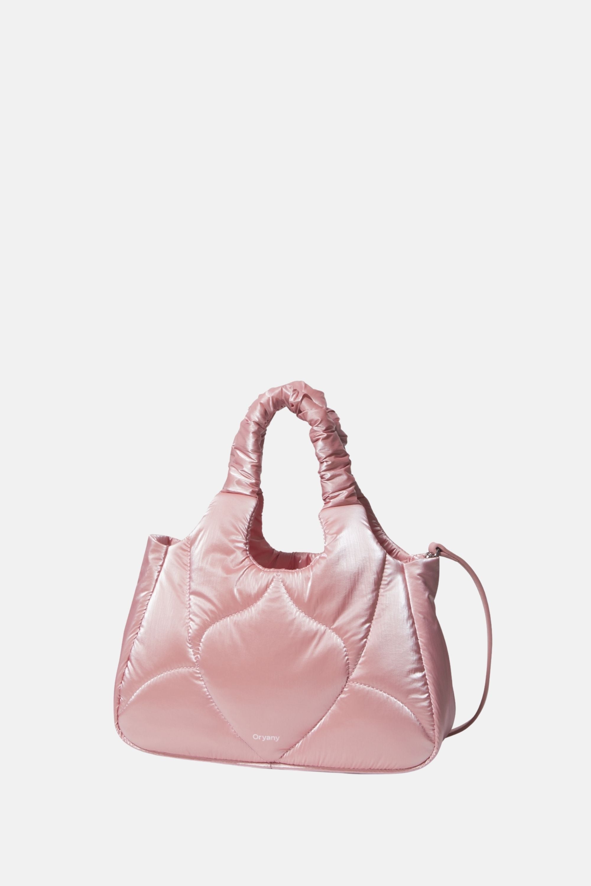 Oryany - Half Moroccan Padding Crossbody Medium Satchel Handbags - Dusty Pink