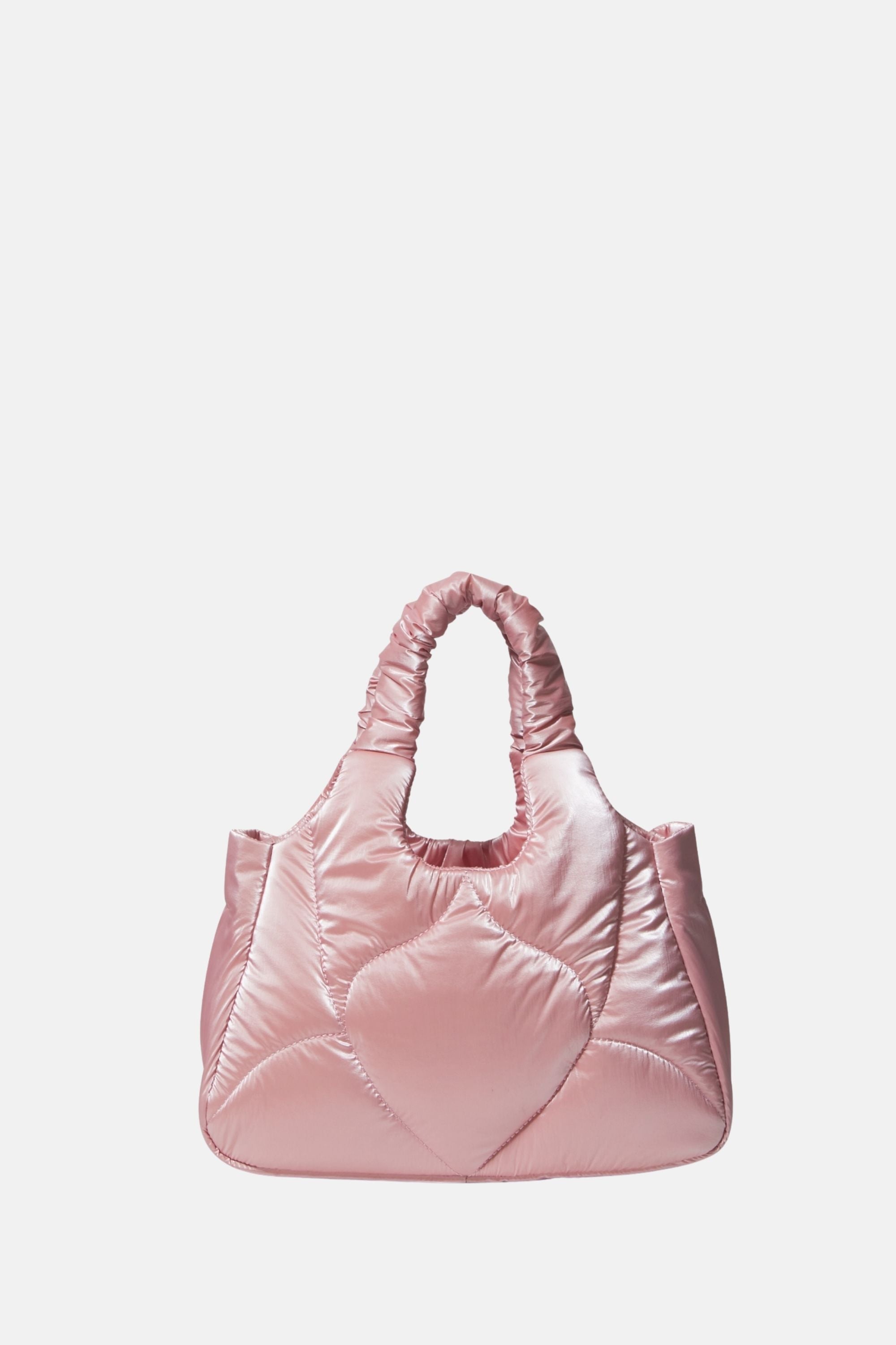 Oryany - Half Moroccan Padding Crossbody Medium Satchel Handbags - Dusty Pink