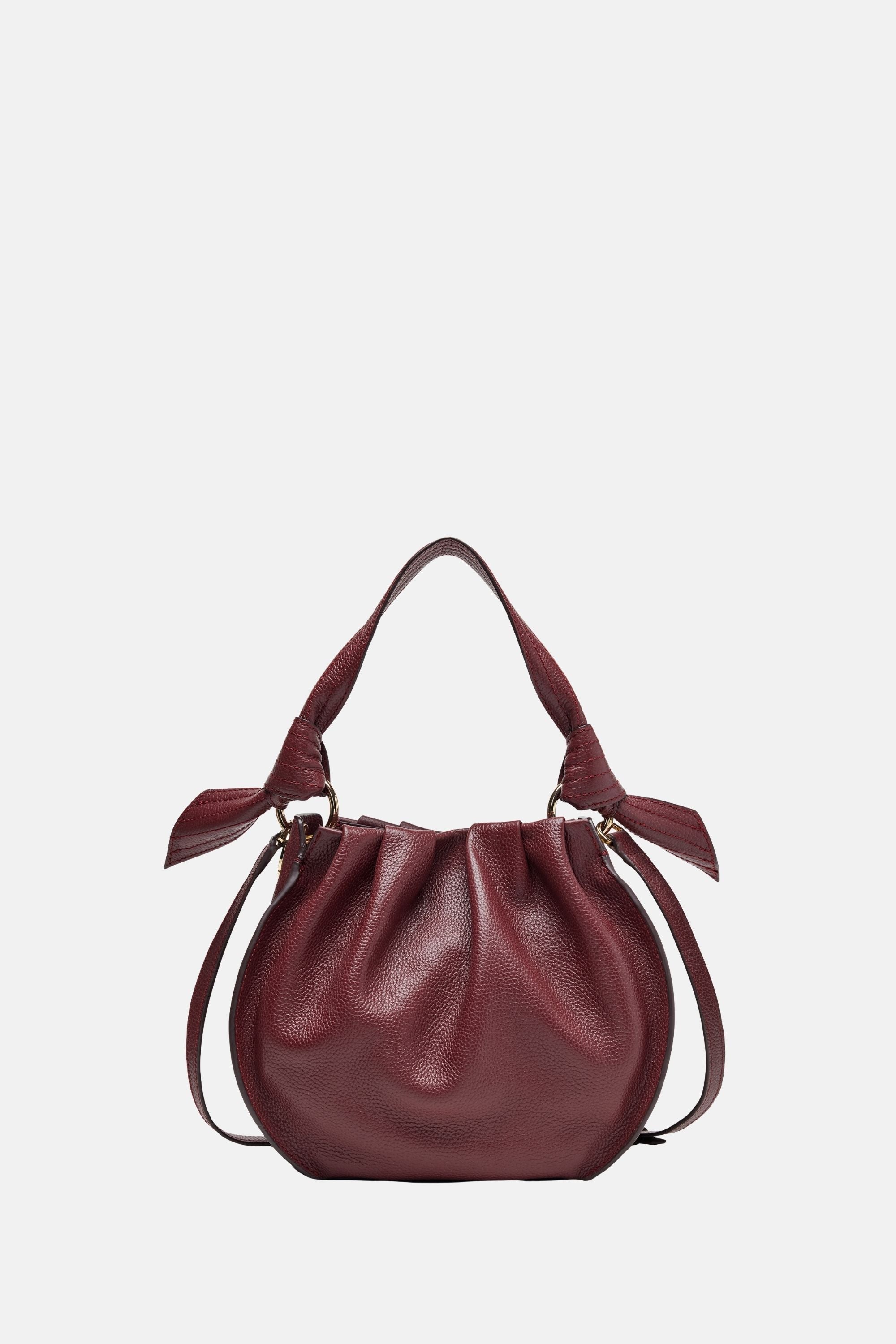 Oryany - Selena Bucket Bag - Medium Crossbody - Maroon Leather