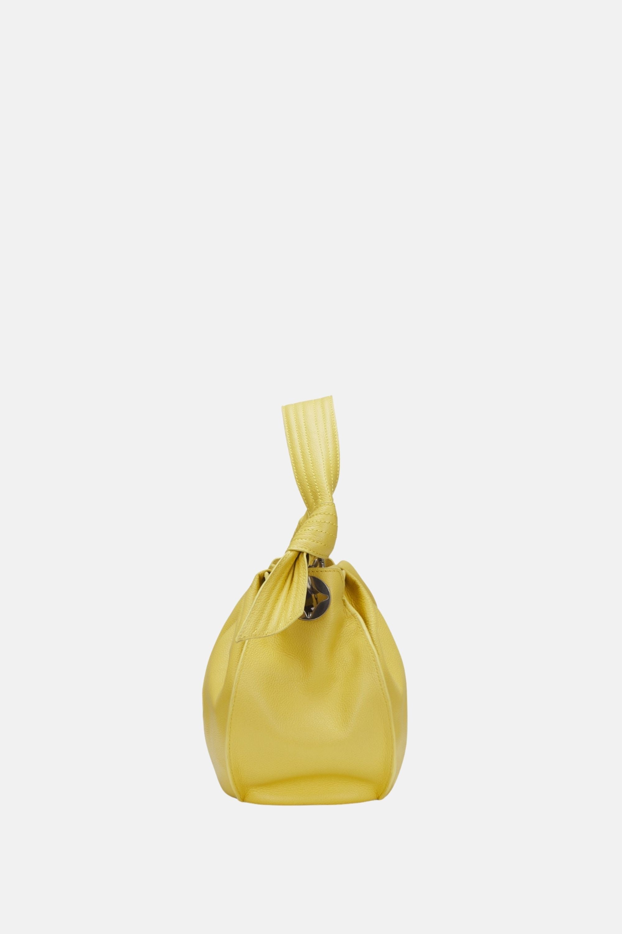 Oryany - Selena Bucket Bag - Medium Crossbody - Golden Yellow Leather
