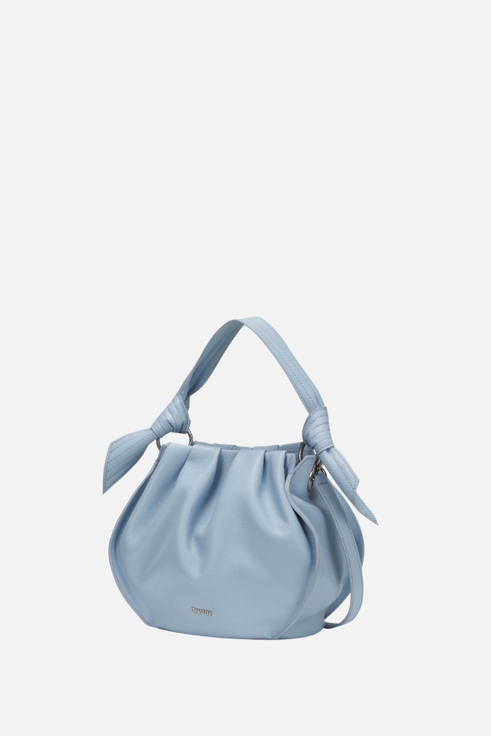 Oryany - Selena Bucket Bag - Medium Crossbody - Space Blue Leather
