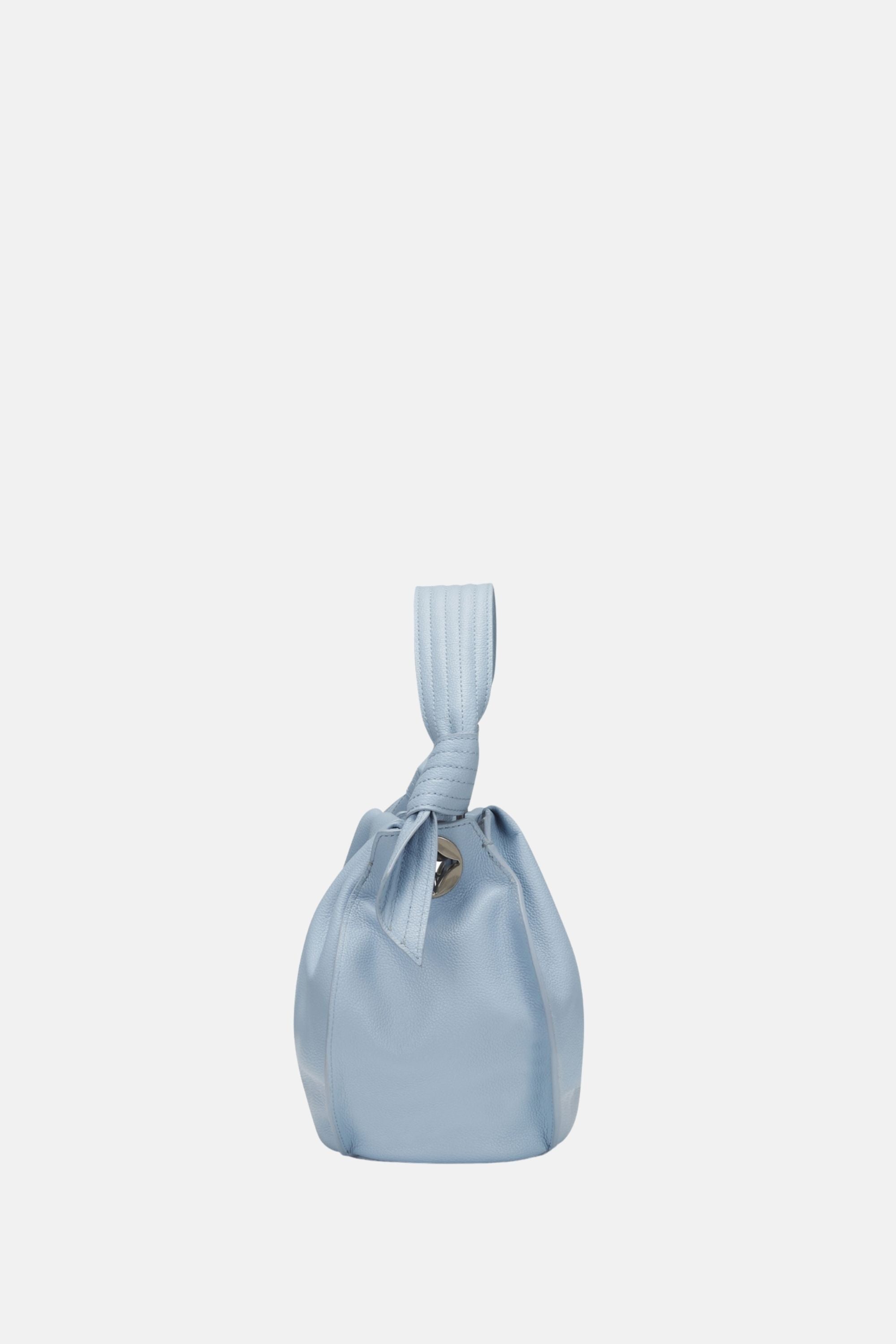 Oryany - Selena Bucket Bag - Medium Crossbody - Space Blue Leather