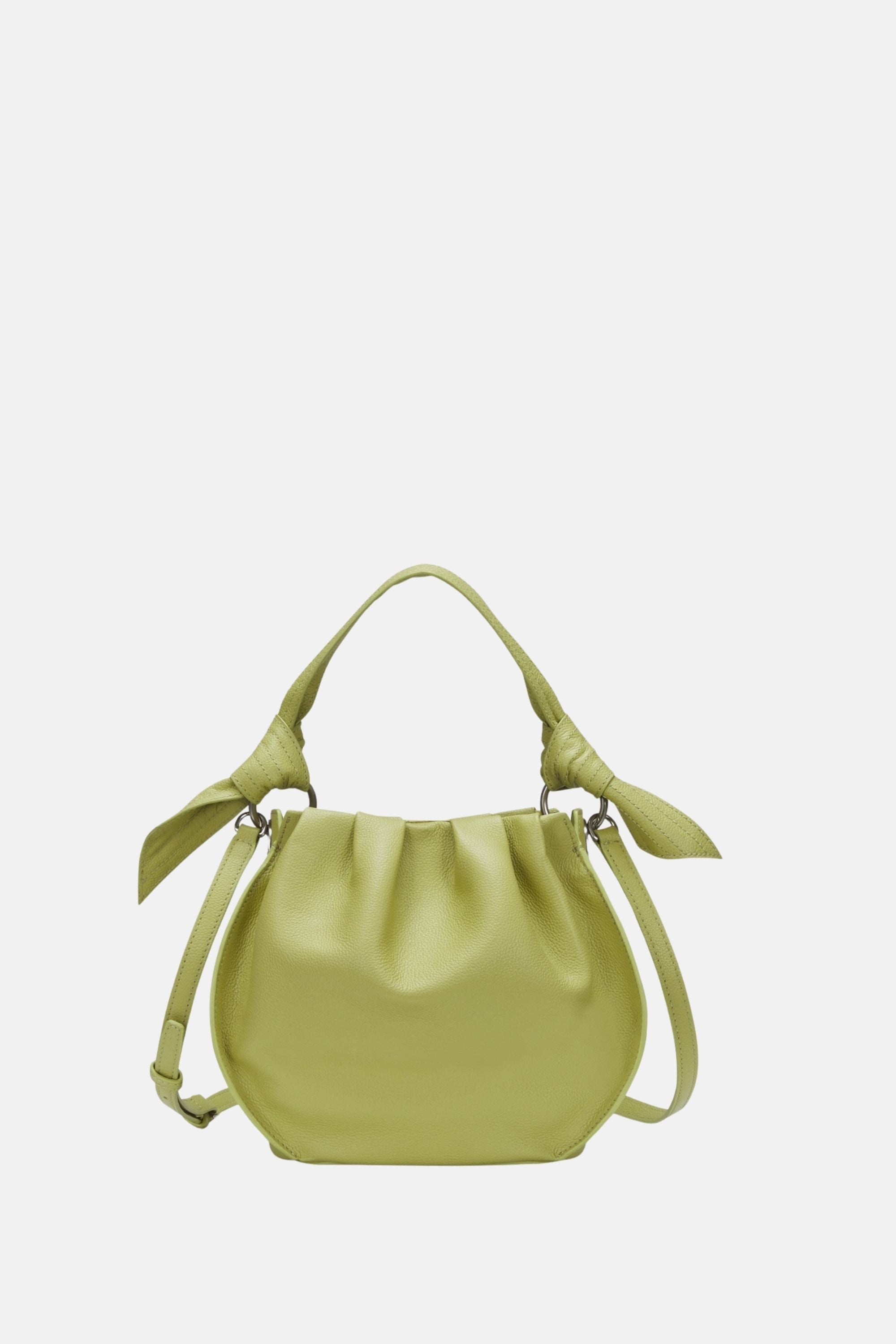 Oryany - Selena Bucket Bag - Medium Crossbody - Sweet Green Leather