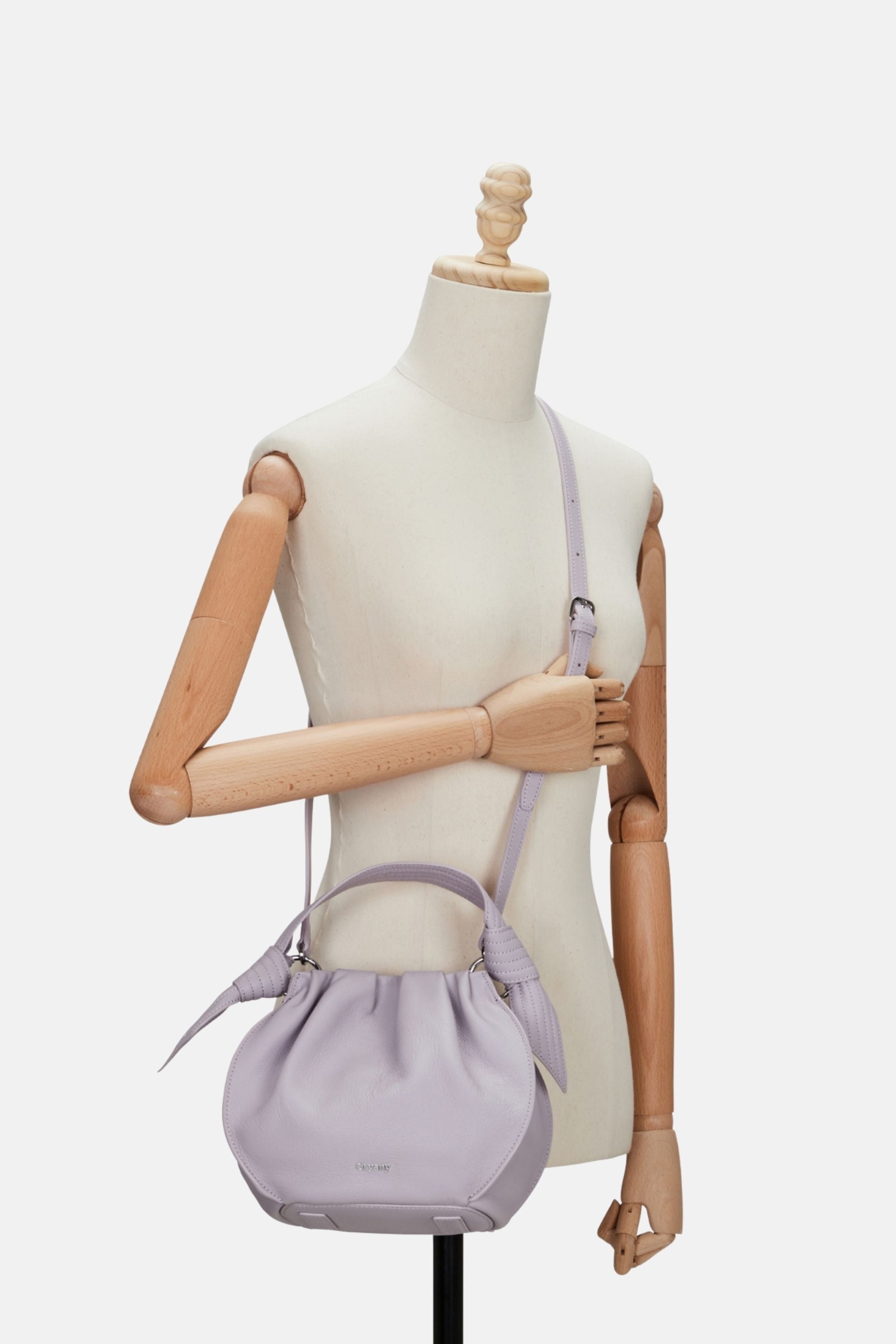 Oryany - Selena Bucket Bag - Medium Crossbody - Stock Purple Leather