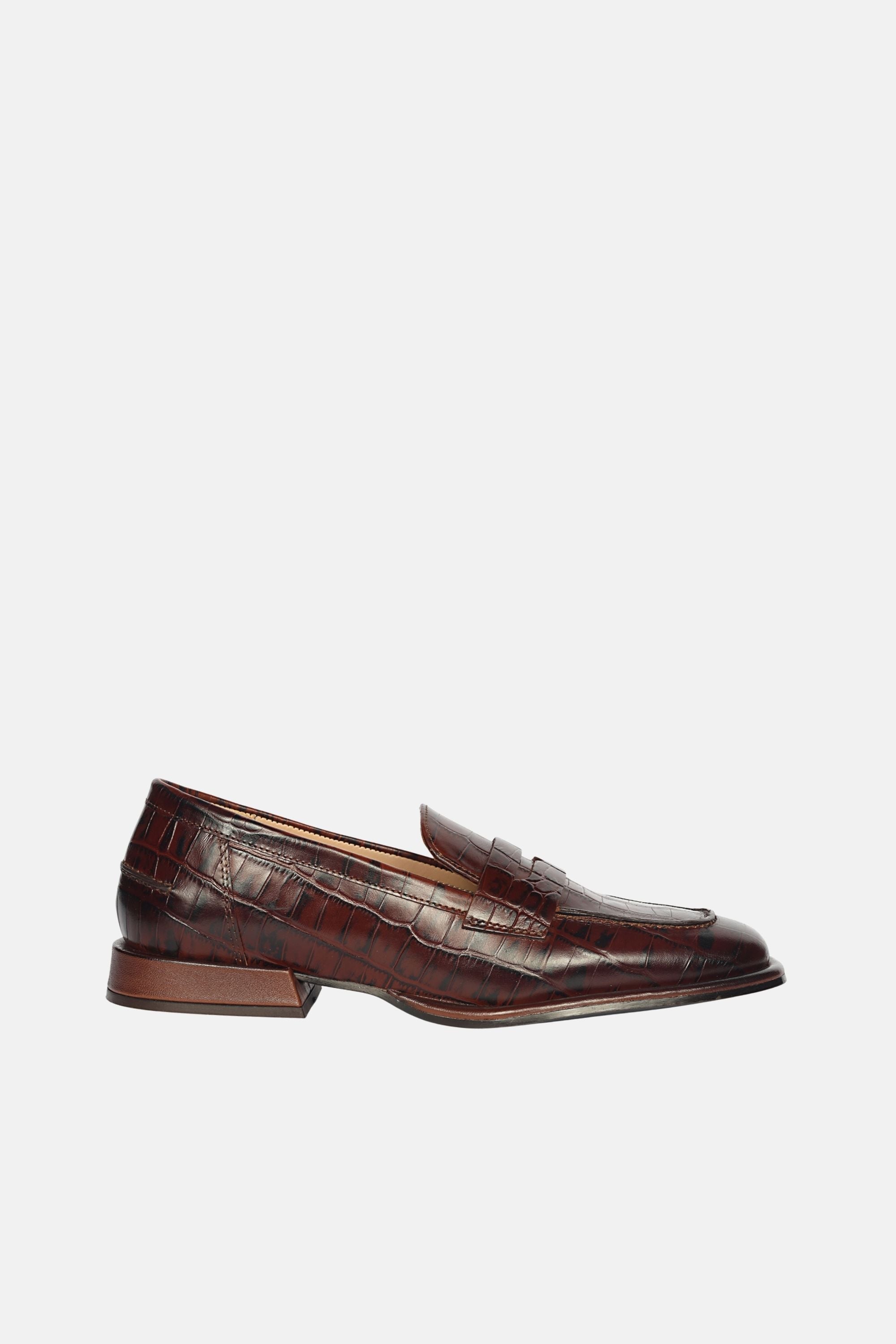 Saint G - Carla Croco - Heel Loafers