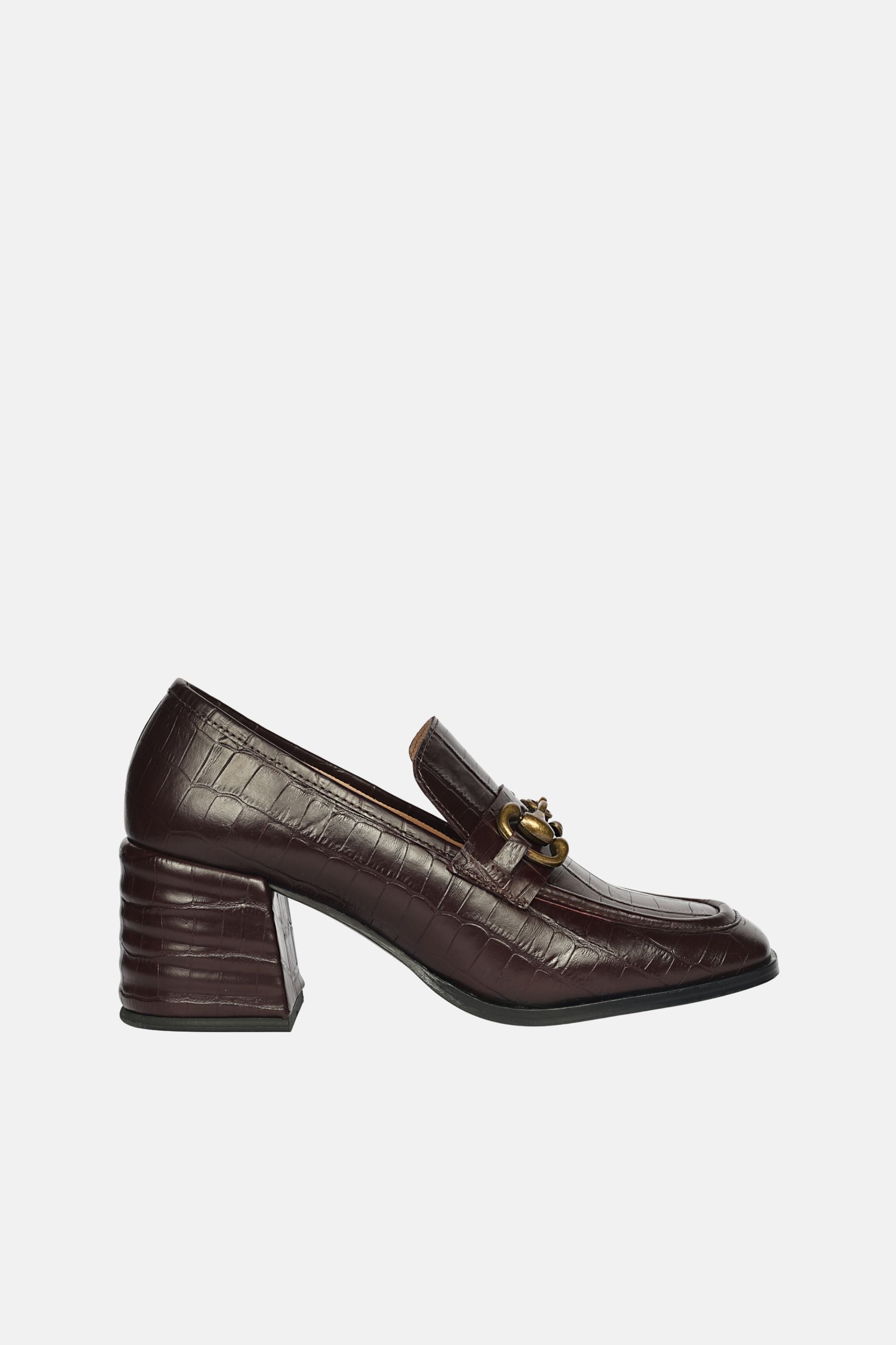 Saint G - Isha Croco - Heeled Loafers