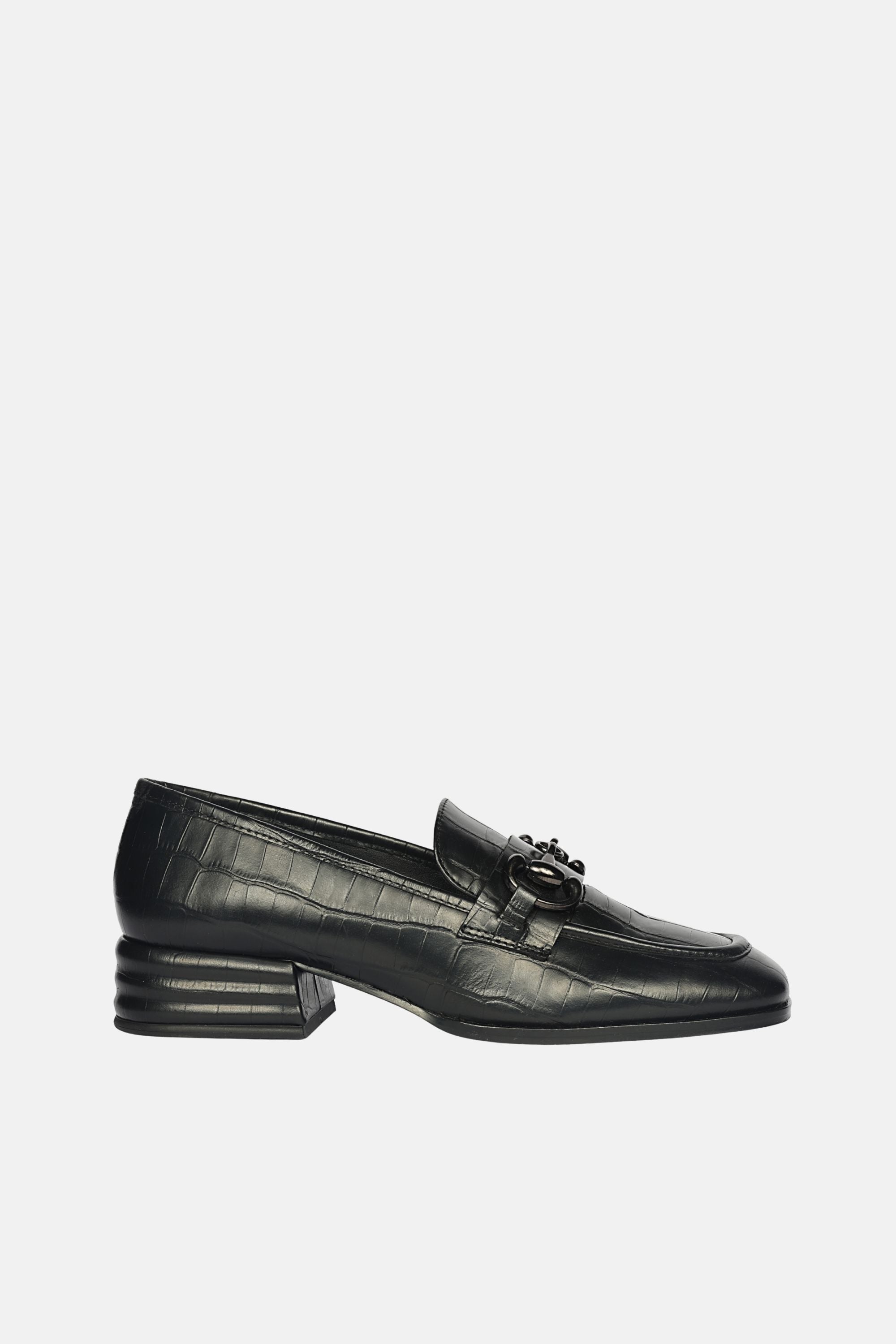 Saint G - Jacqueline Croco - Heeled Loafers